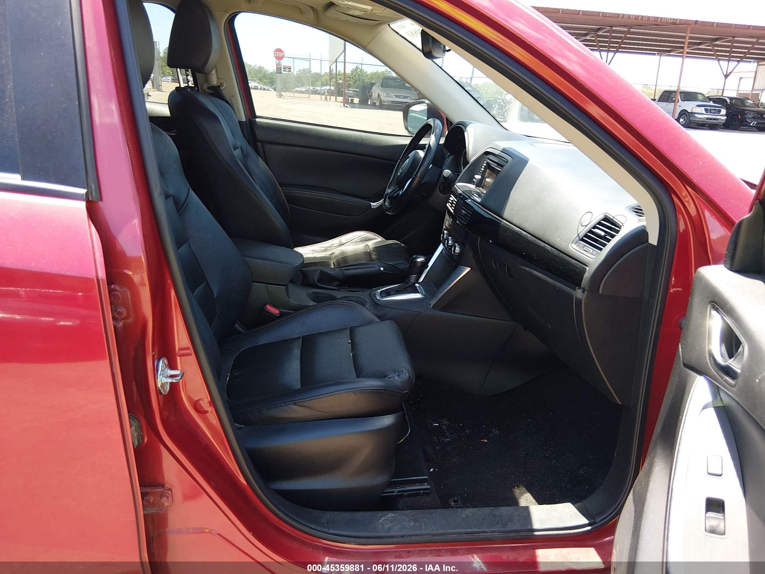 2015 Mazda Cx-5 Grand Touring Red vin: JM3KE2DYXF0540252