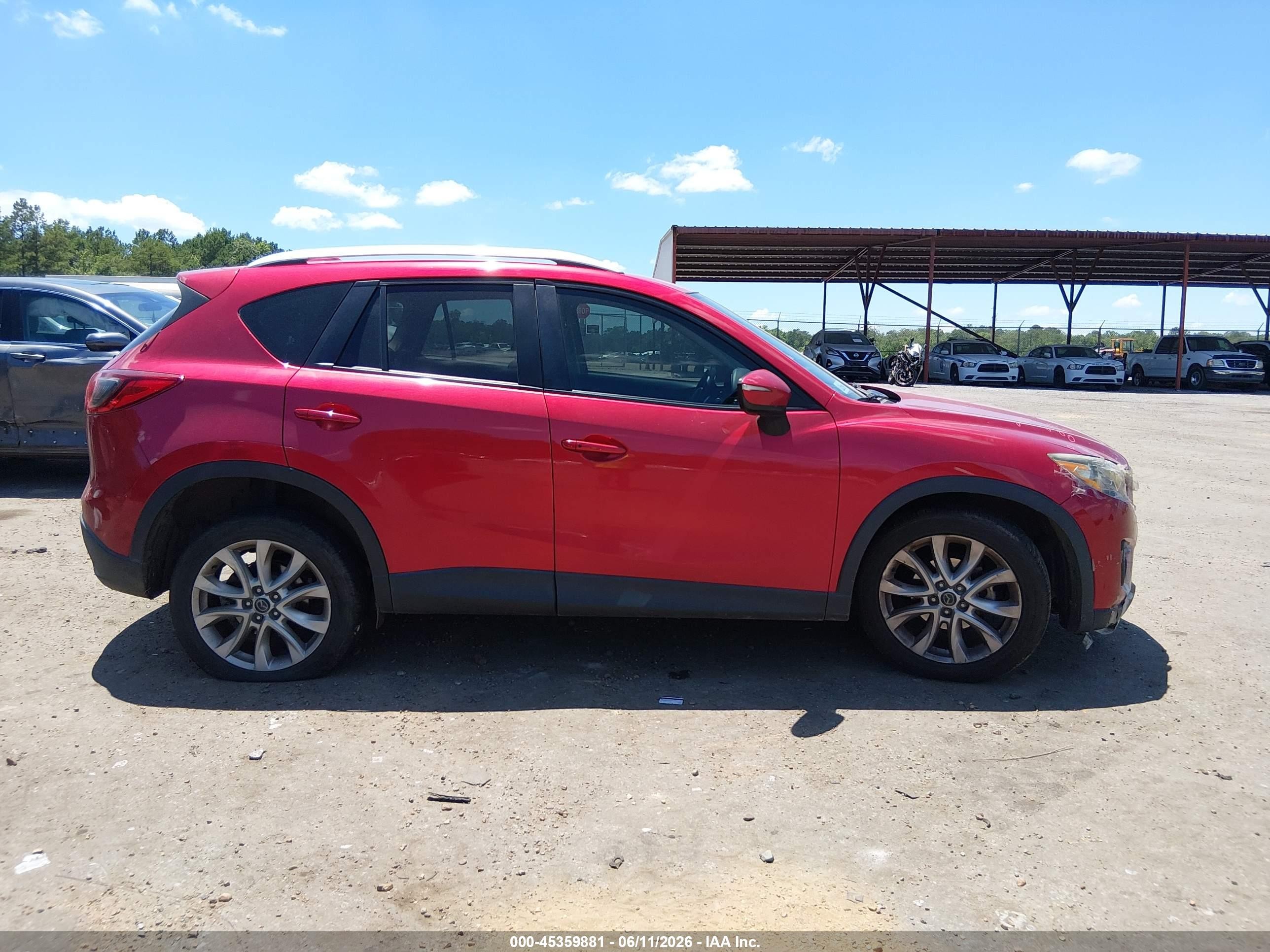 2015 Mazda Cx-5 Grand Touring Red vin: JM3KE2DYXF0540252