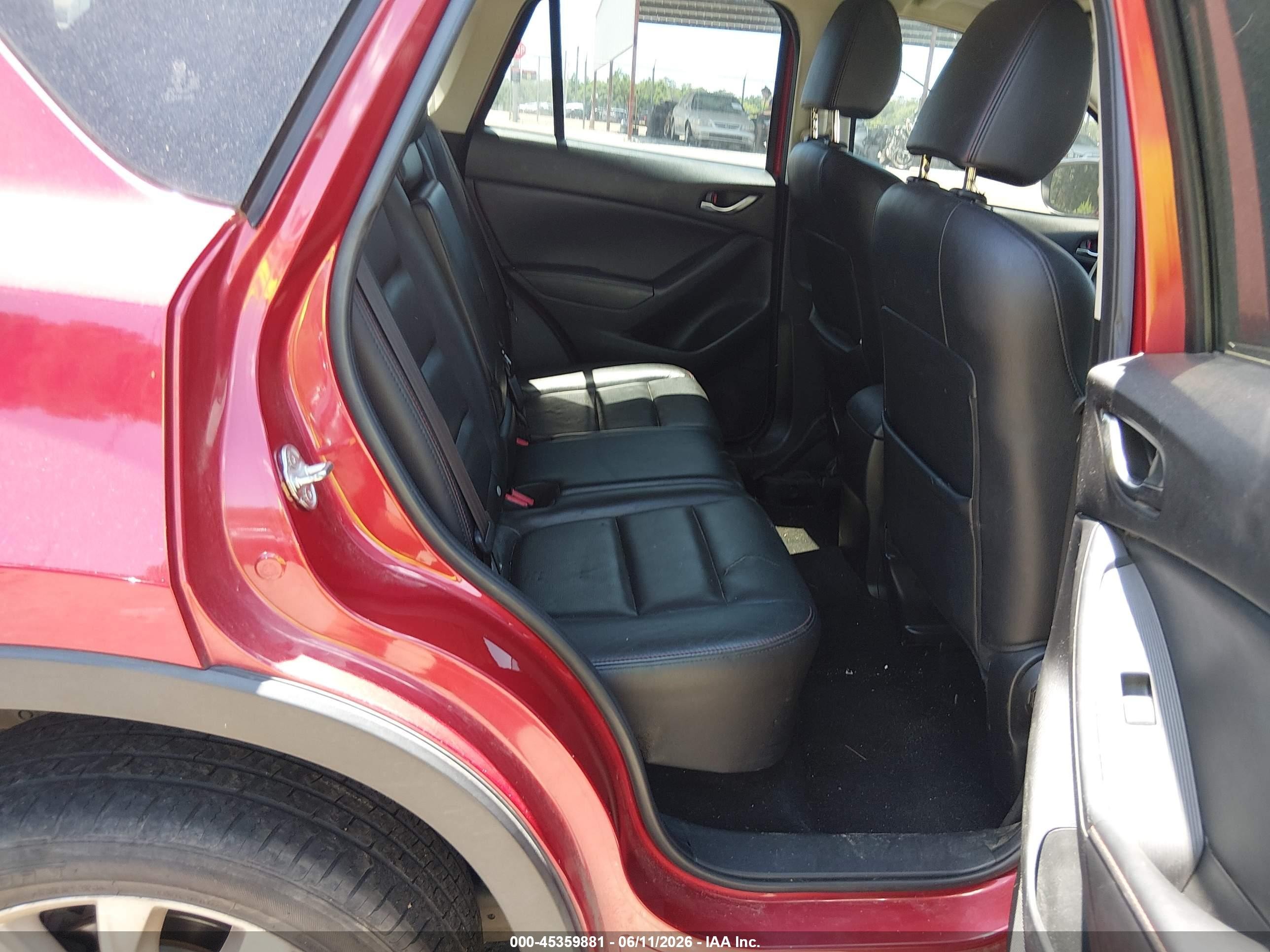 2015 Mazda Cx-5 Grand Touring Red vin: JM3KE2DYXF0540252