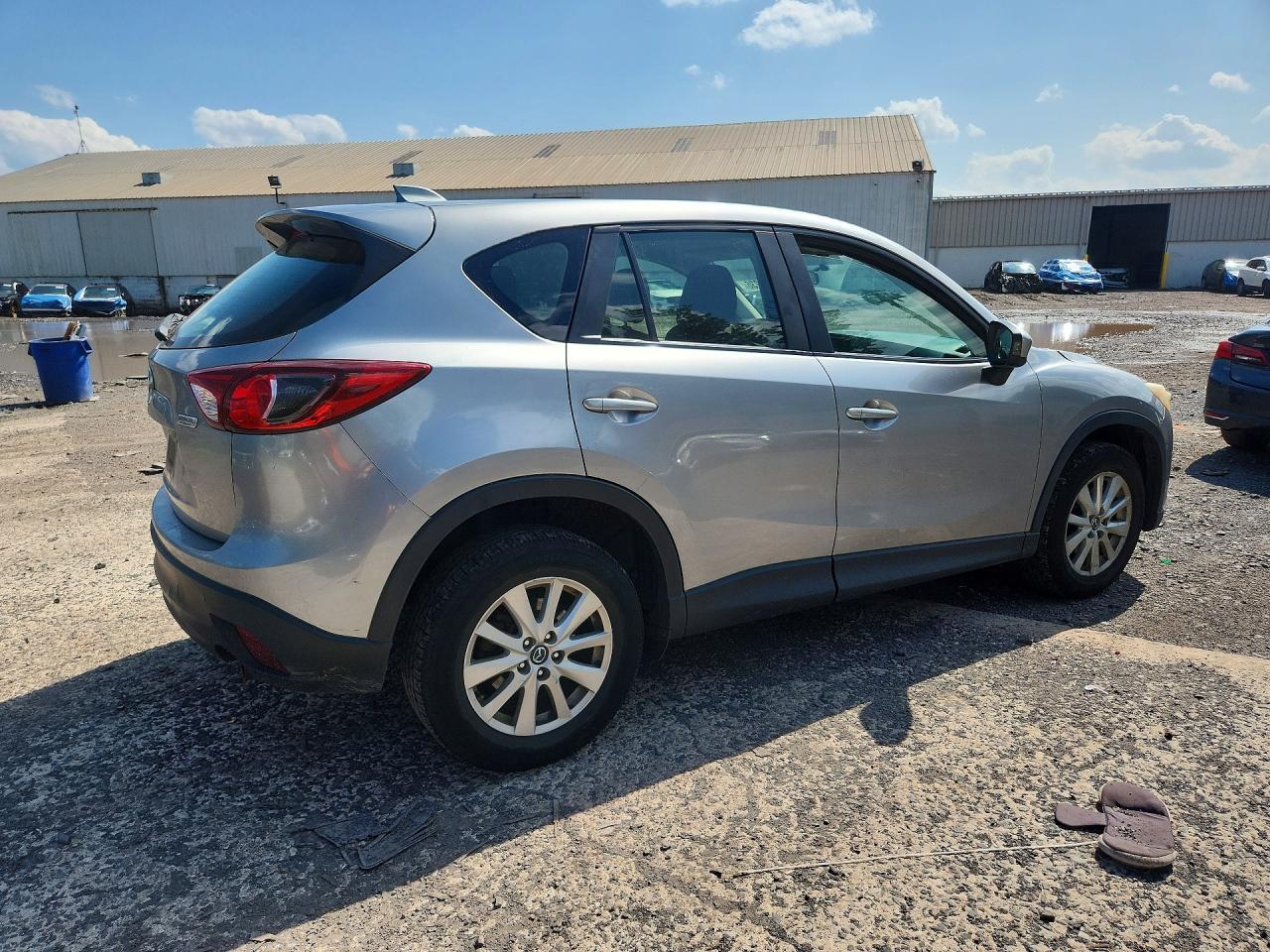 2014 Mazda Cx-5 Sport Silver vin: JM3KE4BE0E0312179