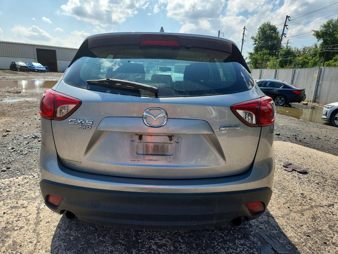 2014 Mazda Cx-5 Sport Silver vin: JM3KE4BE0E0312179