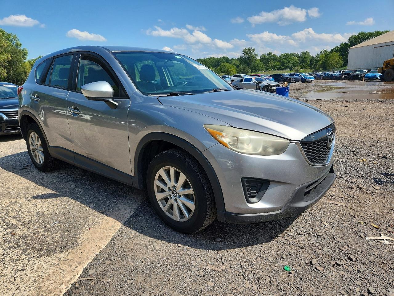 2014 Mazda Cx-5 Sport Silver vin: JM3KE4BE0E0312179