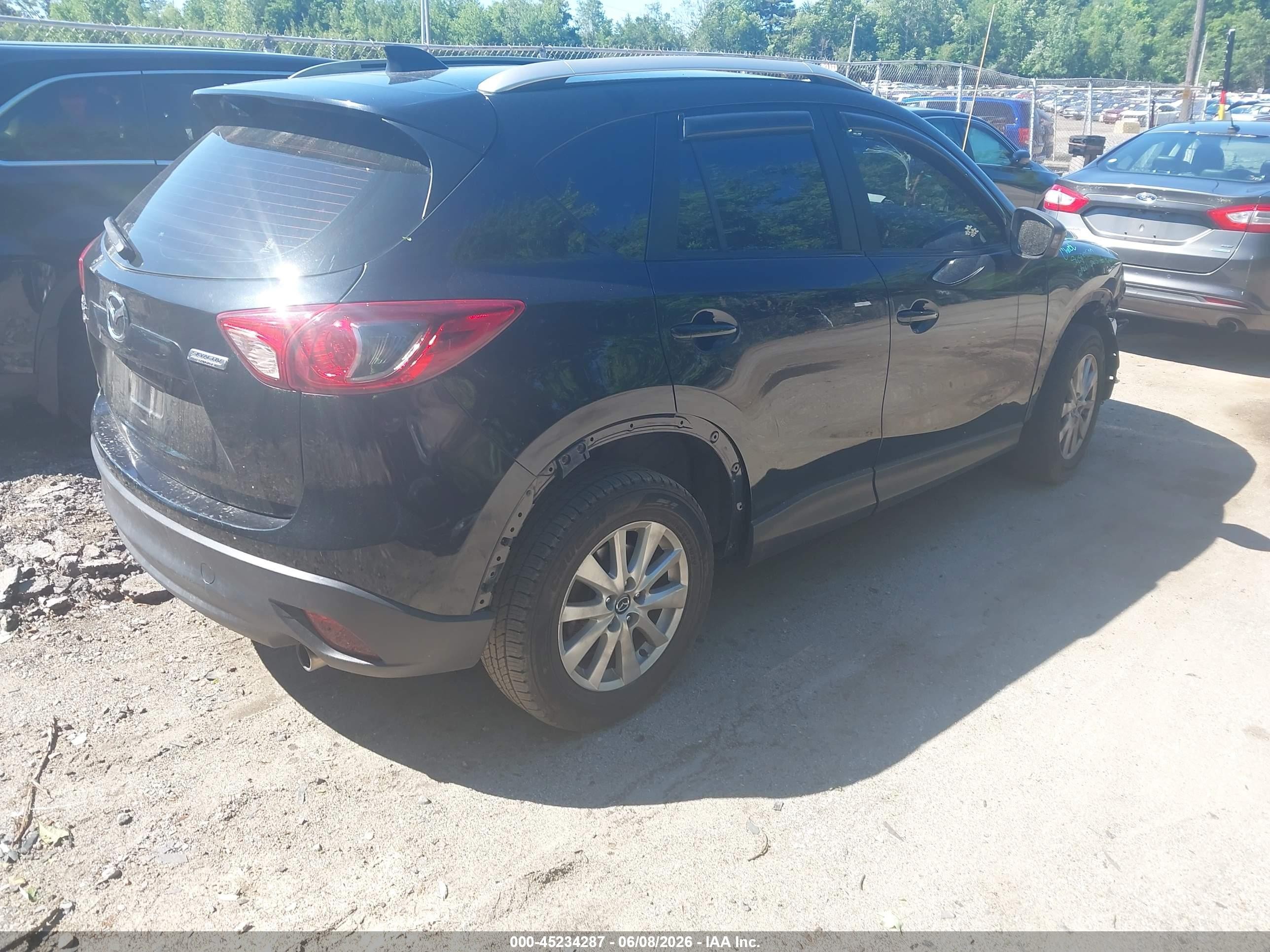 2014 Mazda Cx-5 Sport Черный vin: JM3KE4BE0E0427722