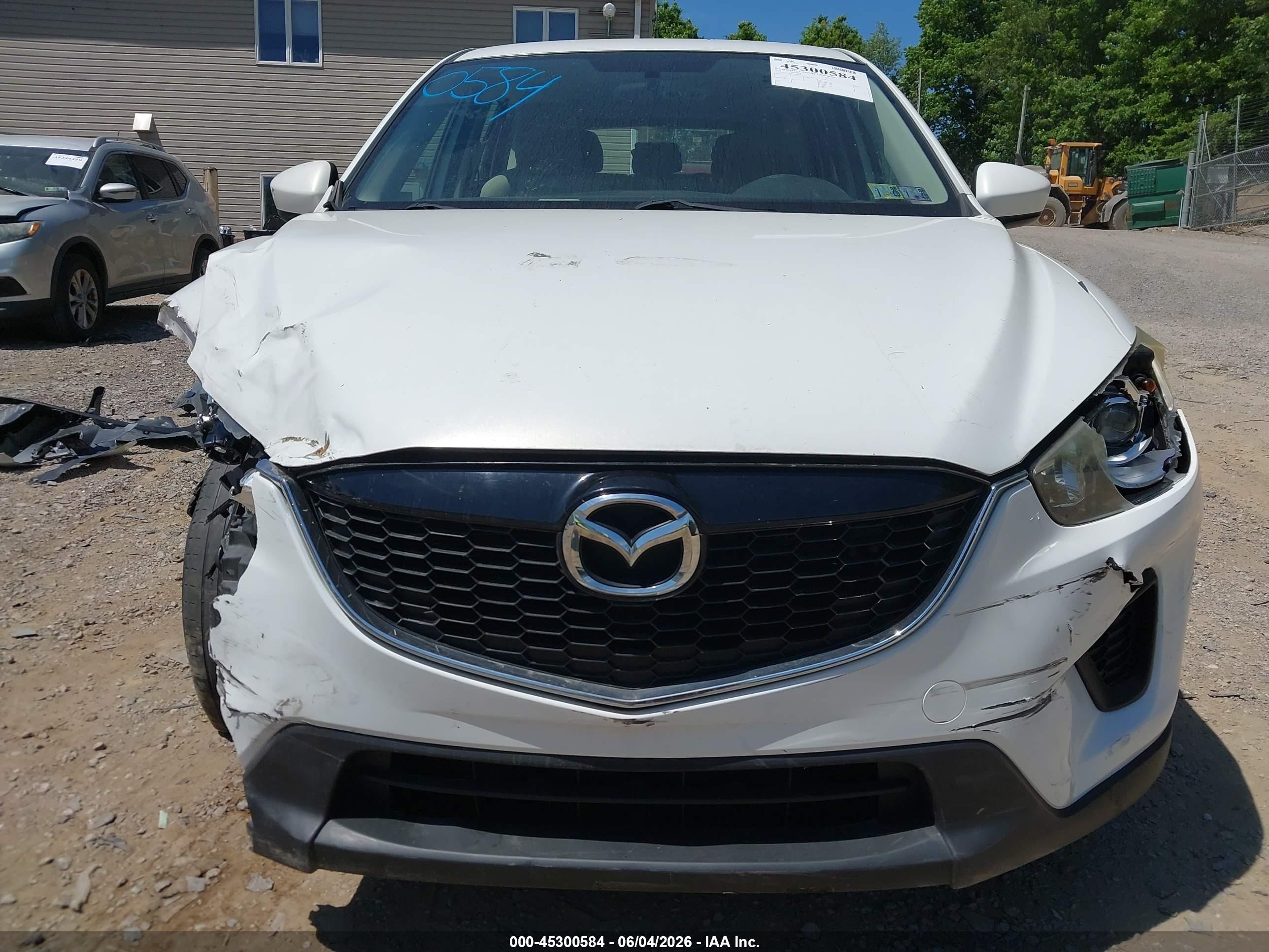 2013 Mazda Cx-5 Sport White vin: JM3KE4BE1D0167376