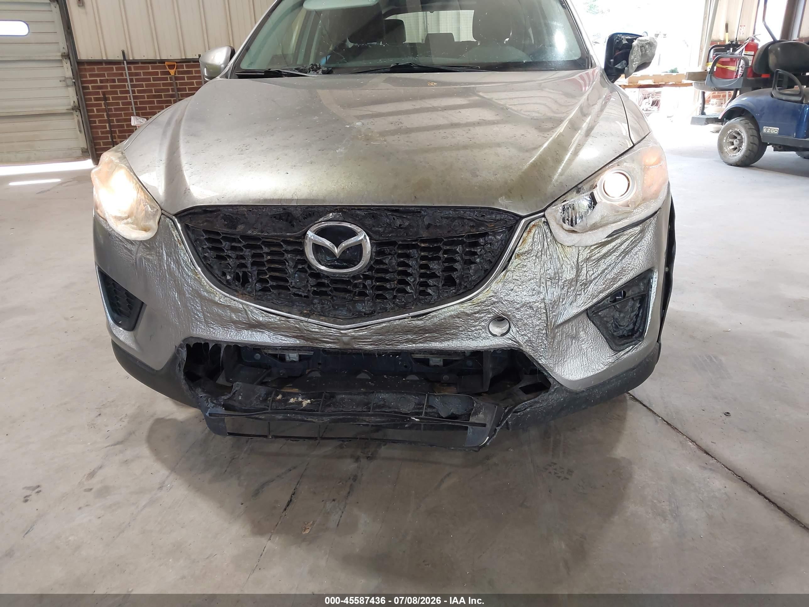2014 Mazda Cx-5 Sport Silver vin: JM3KE4BE1E0311655