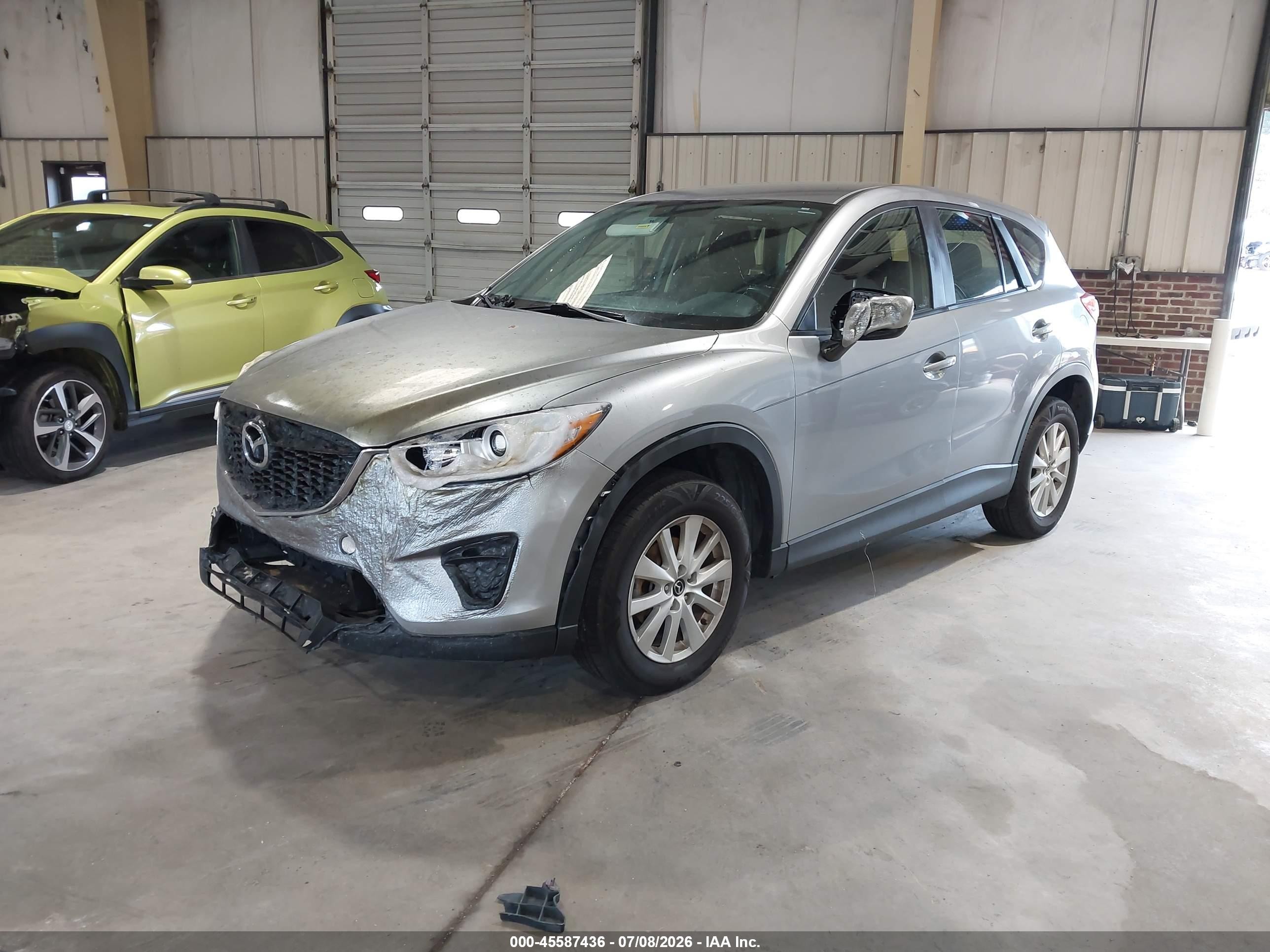 2014 Mazda Cx-5 Sport Silver vin: JM3KE4BE1E0311655