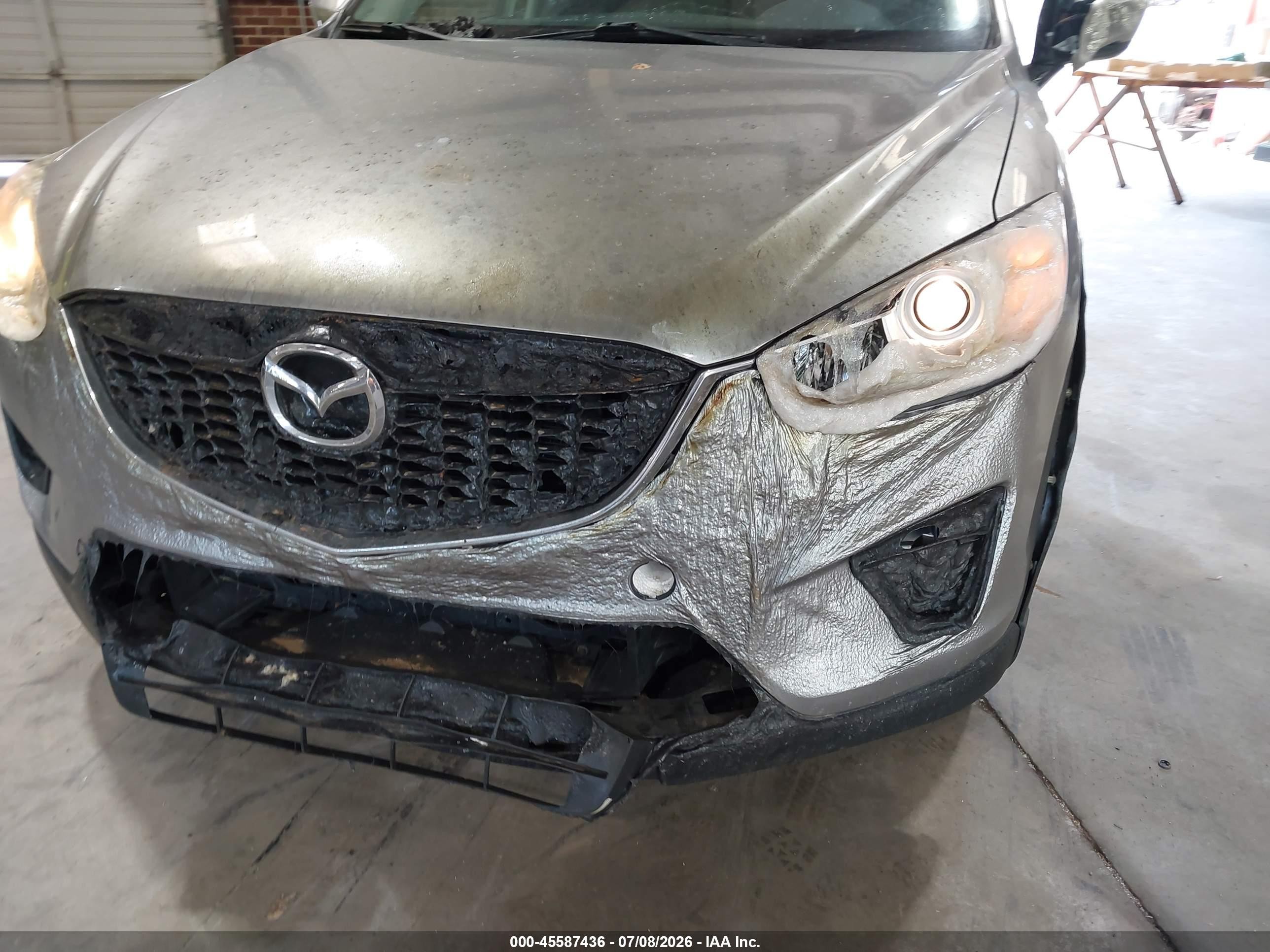 2014 Mazda Cx-5 Sport Silver vin: JM3KE4BE1E0311655