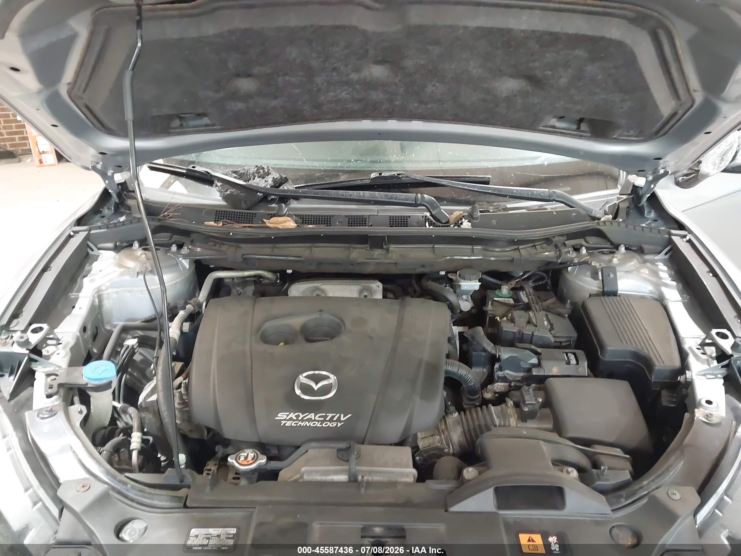 2014 Mazda Cx-5 Sport Silver vin: JM3KE4BE1E0311655