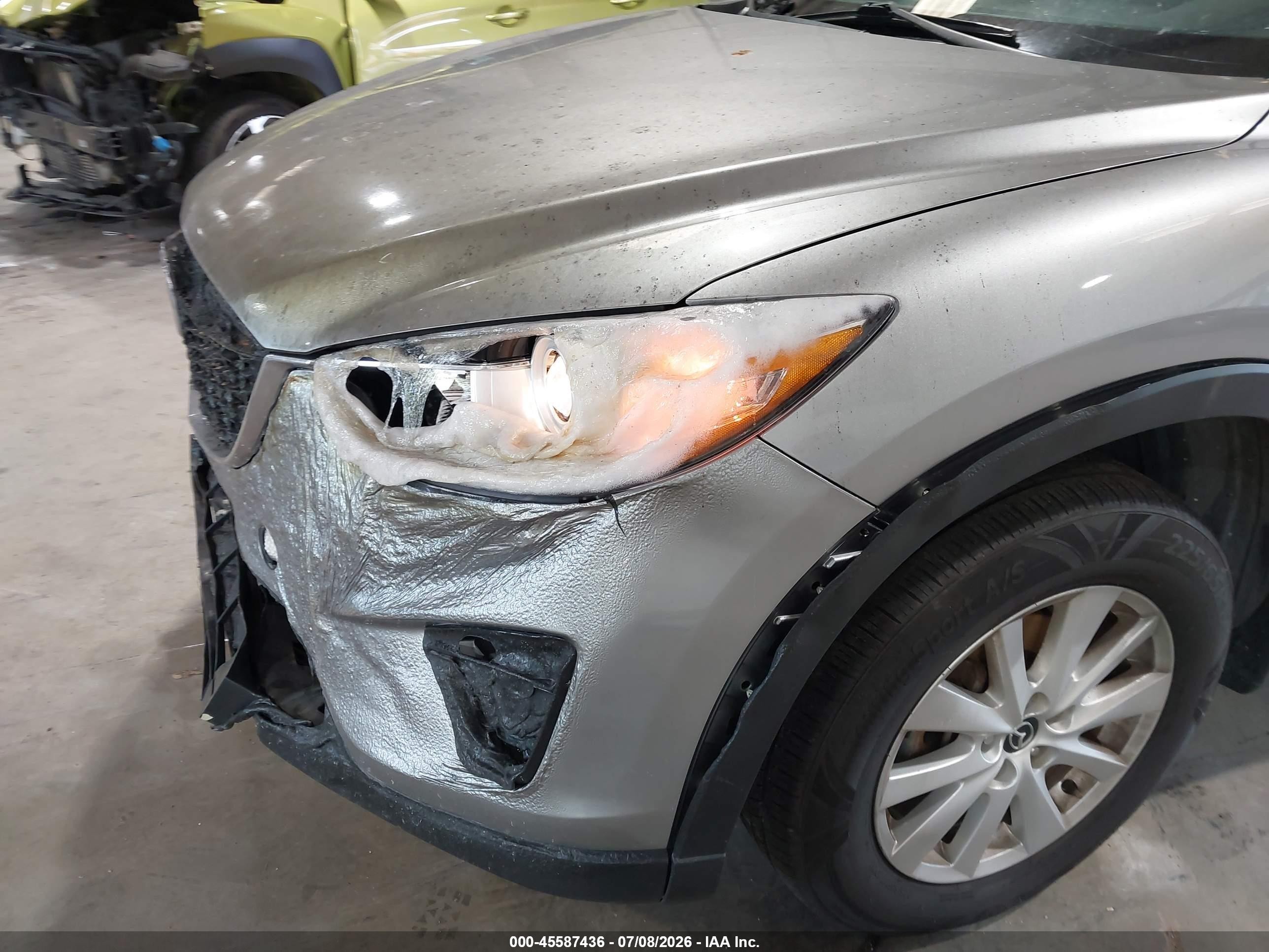 2014 Mazda Cx-5 Sport Silver vin: JM3KE4BE1E0311655