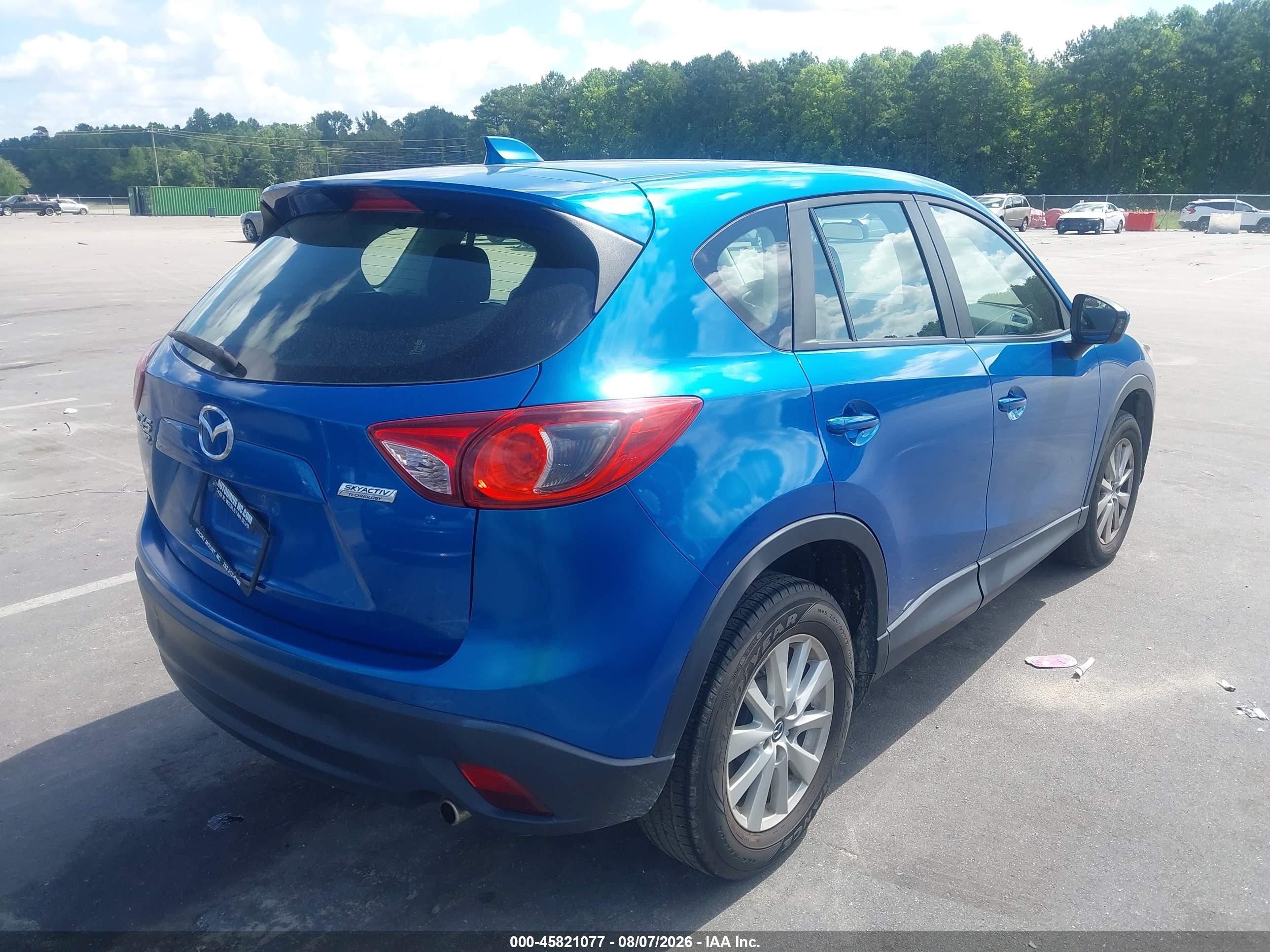 2014 Mazda Cx-5 Sport Синий vin: JM3KE4BE3E0311947