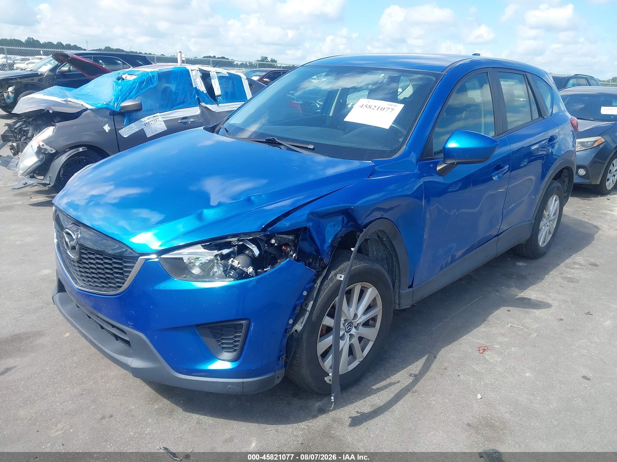 2014 Mazda Cx-5 Sport Синий vin: JM3KE4BE3E0311947