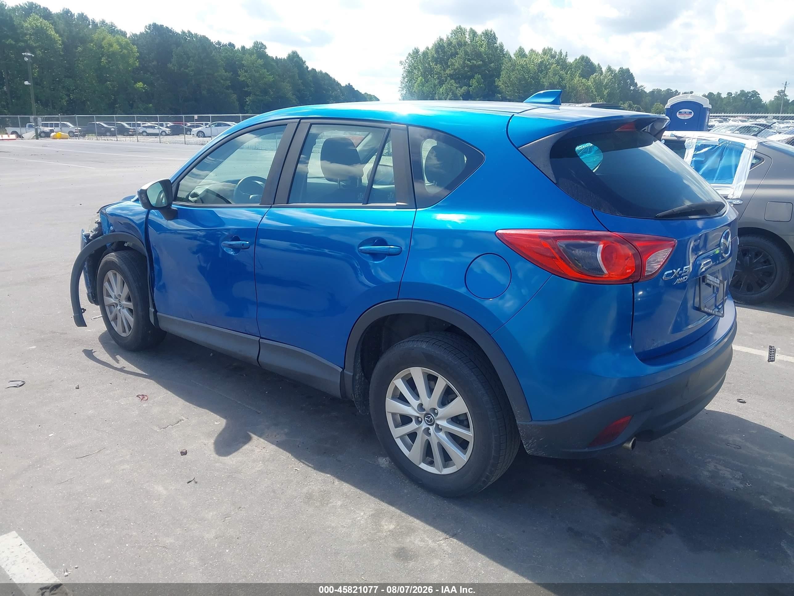 2014 Mazda Cx-5 Sport Синий vin: JM3KE4BE3E0311947