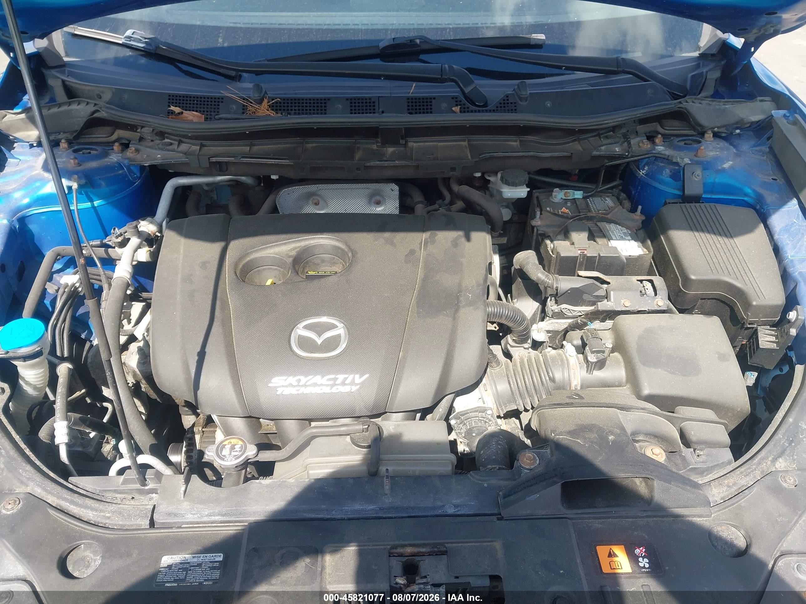 2014 Mazda Cx-5 Sport Синий vin: JM3KE4BE3E0311947