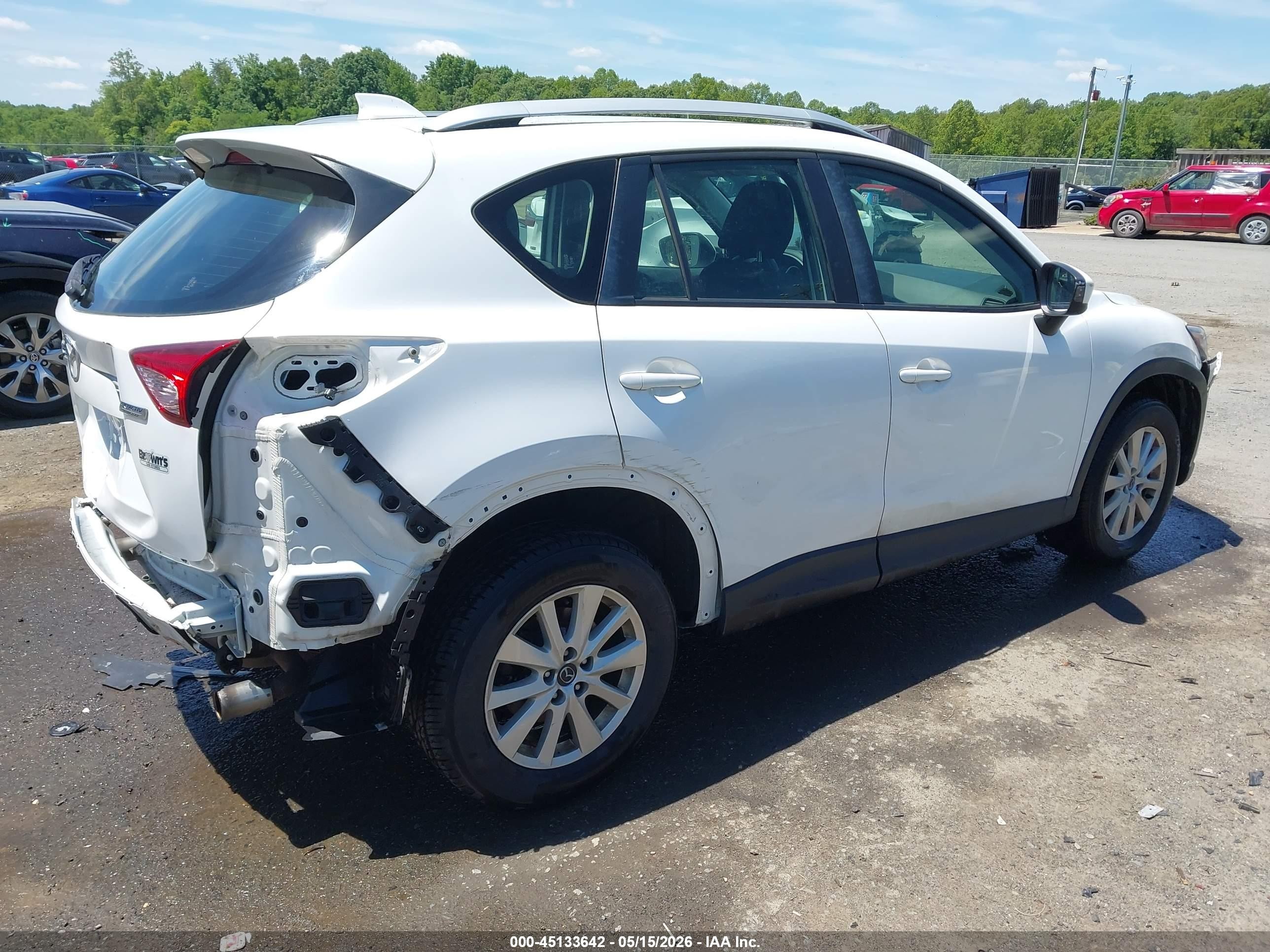 2013 Mazda Cx-5 Sport White vin: JM3KE4BE4D0160681