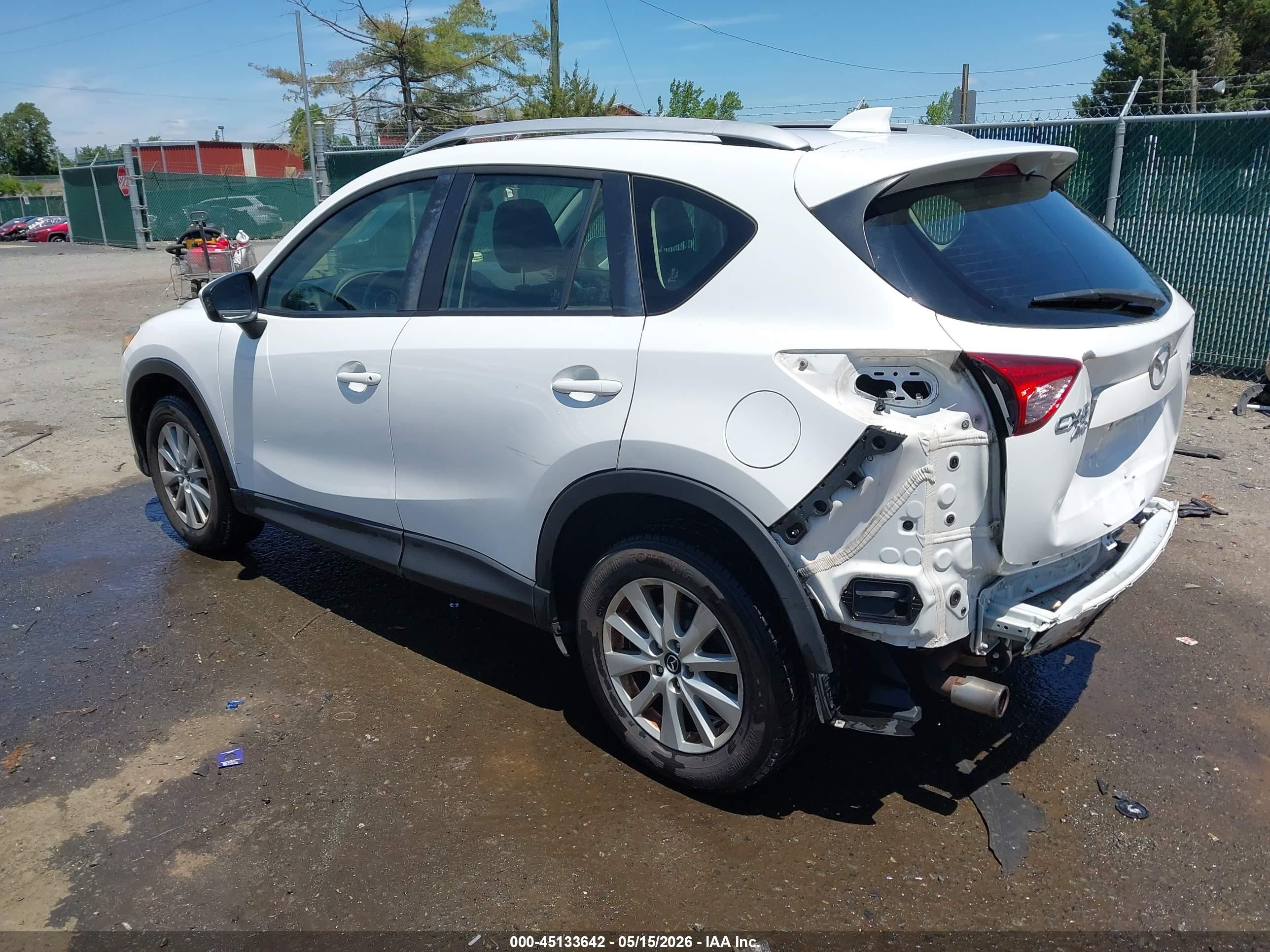 2013 Mazda Cx-5 Sport White vin: JM3KE4BE4D0160681