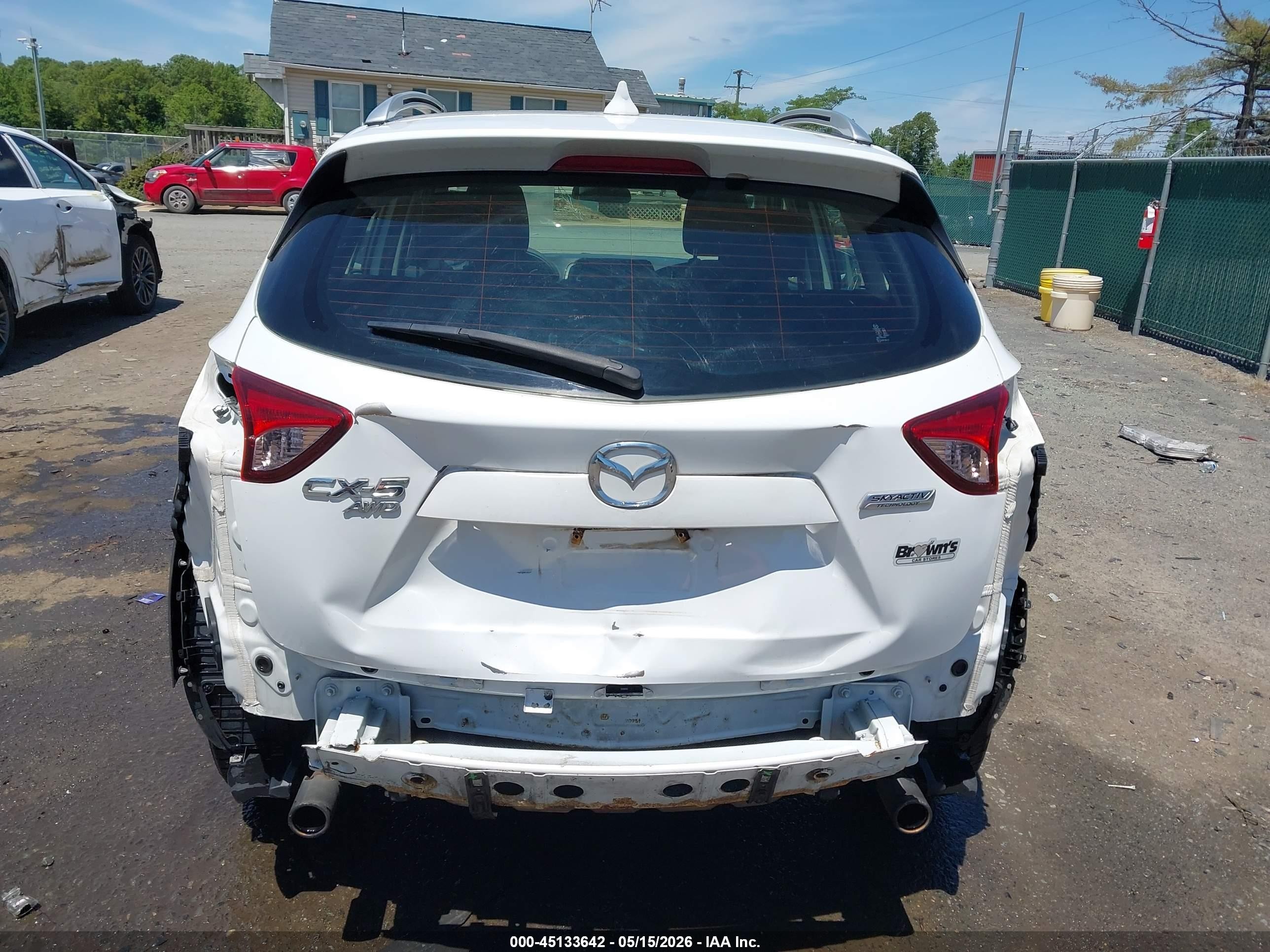 2013 Mazda Cx-5 Sport White vin: JM3KE4BE4D0160681