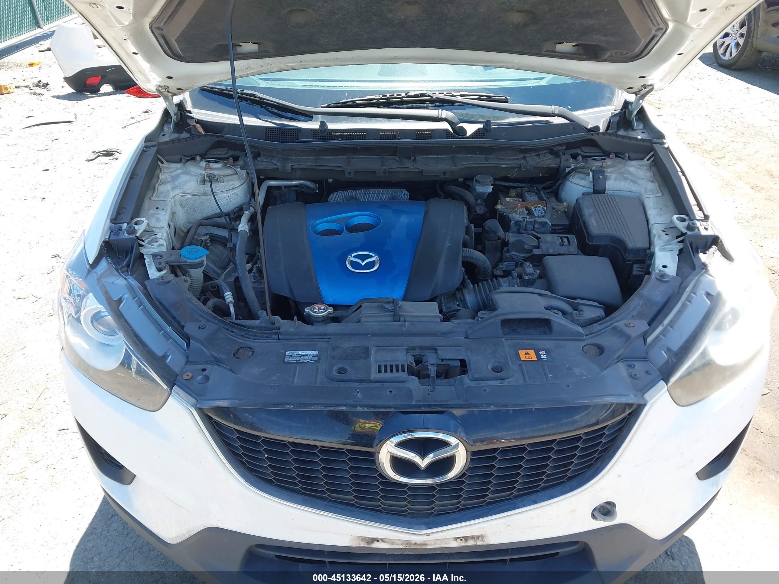 2013 Mazda Cx-5 Sport White vin: JM3KE4BE4D0160681