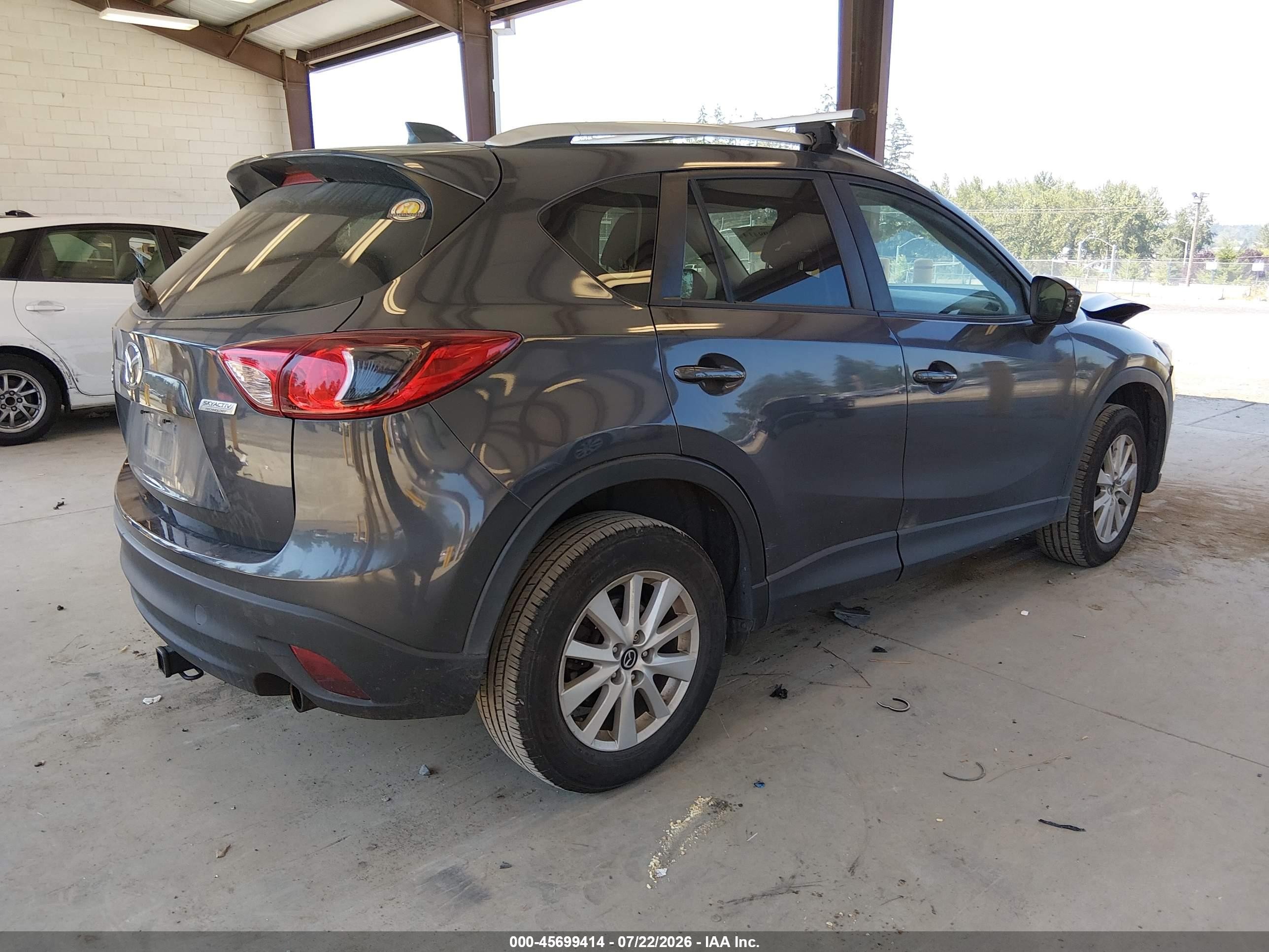 2014 Mazda Cx-5 Sport Синий vin: JM3KE4BE4E0301198