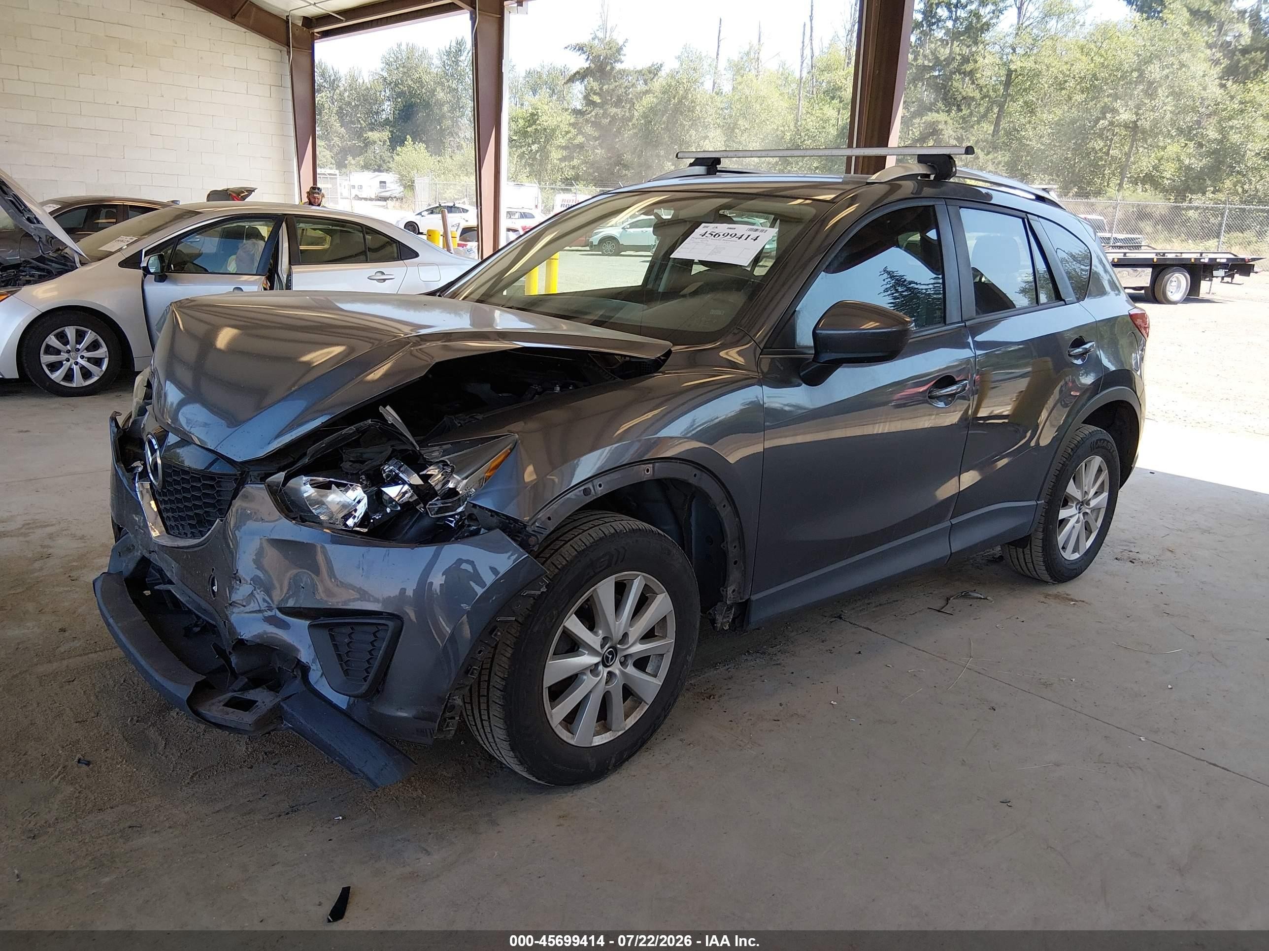 2014 Mazda Cx-5 Sport Синий vin: JM3KE4BE4E0301198