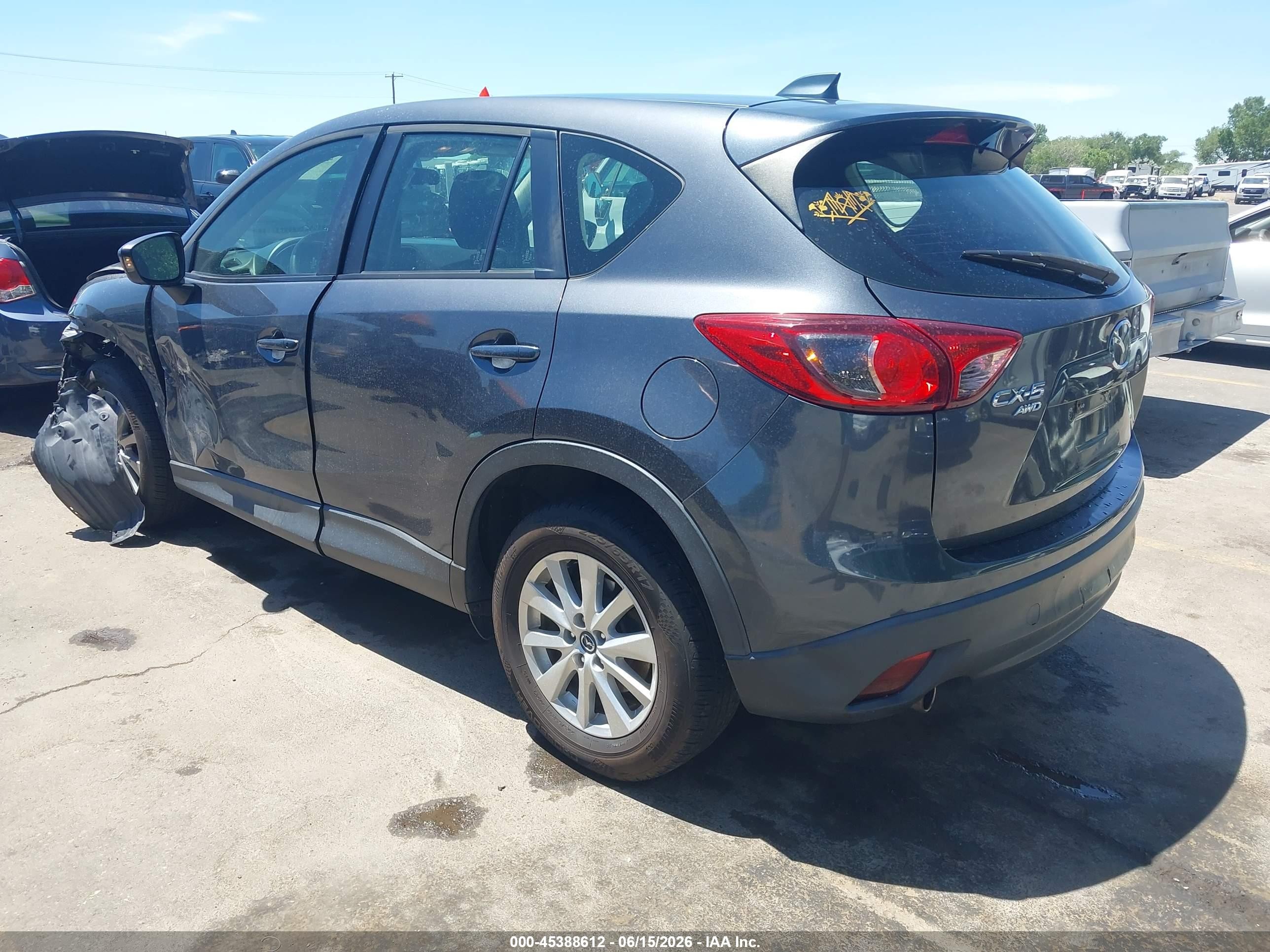 2013 Mazda Cx-5 Sport Gray vin: JM3KE4BE5D0135191