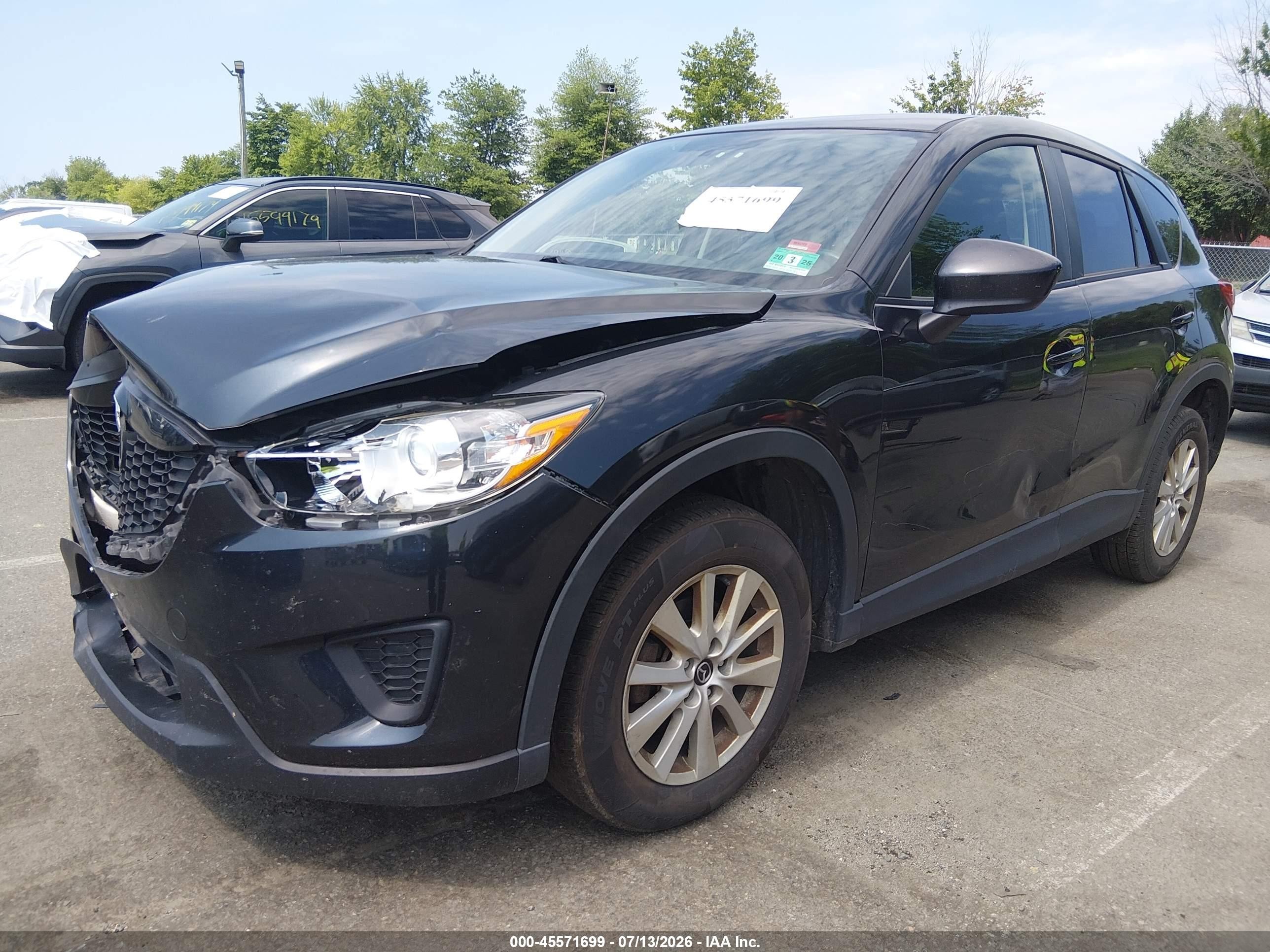 2013 Mazda Cx-5 Sport Black vin: JM3KE4BE5D0164187
