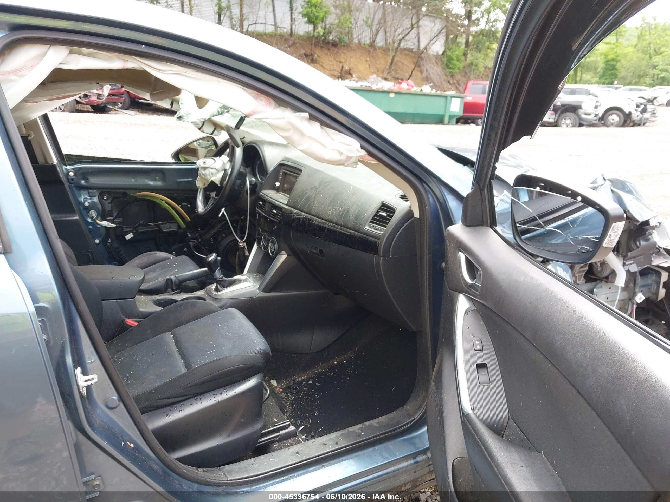 2014 Mazda Cx-5 Sport Blue vin: JM3KE4BE5E0422712