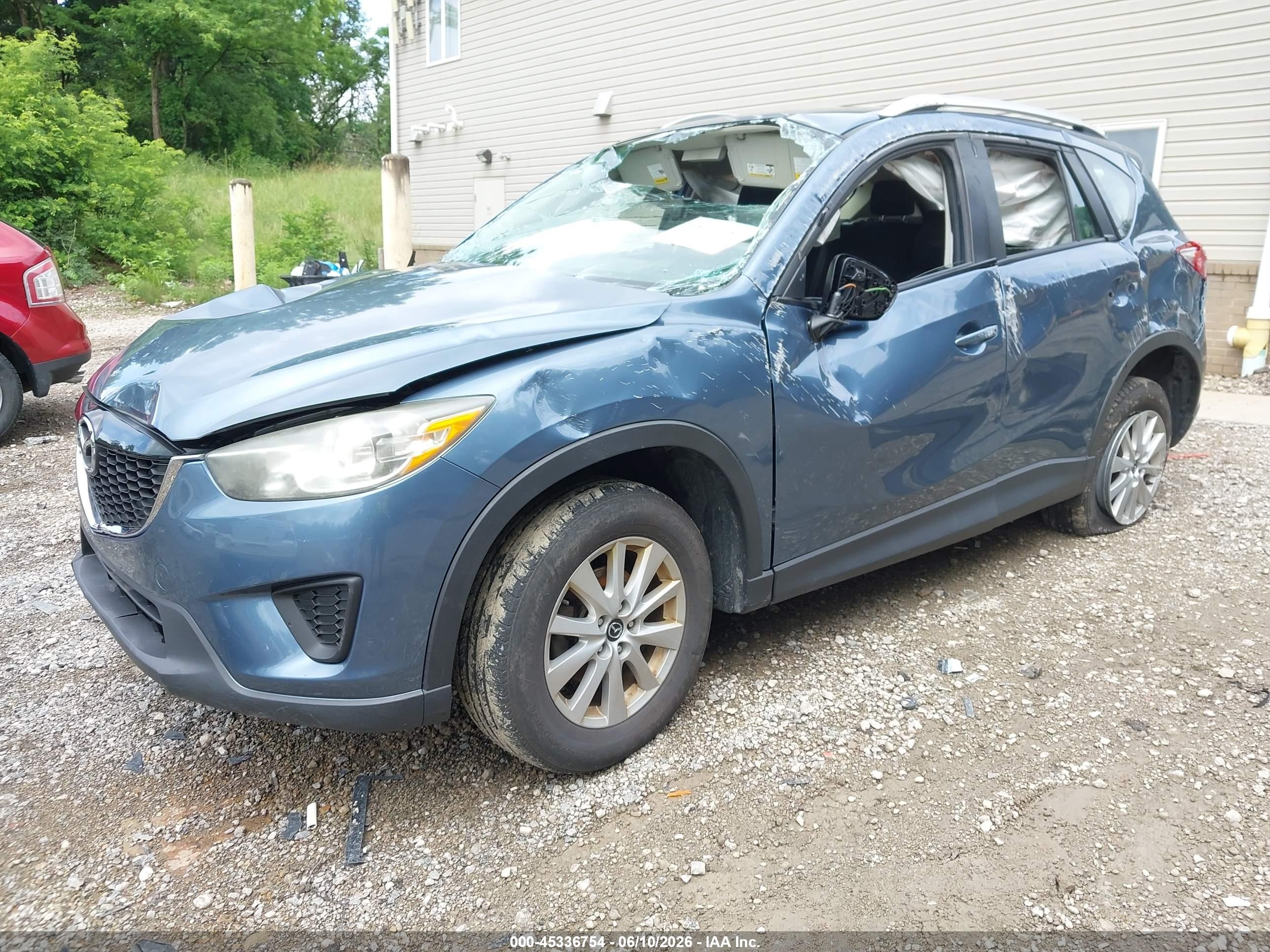 2014 Mazda Cx-5 Sport Blue vin: JM3KE4BE5E0422712