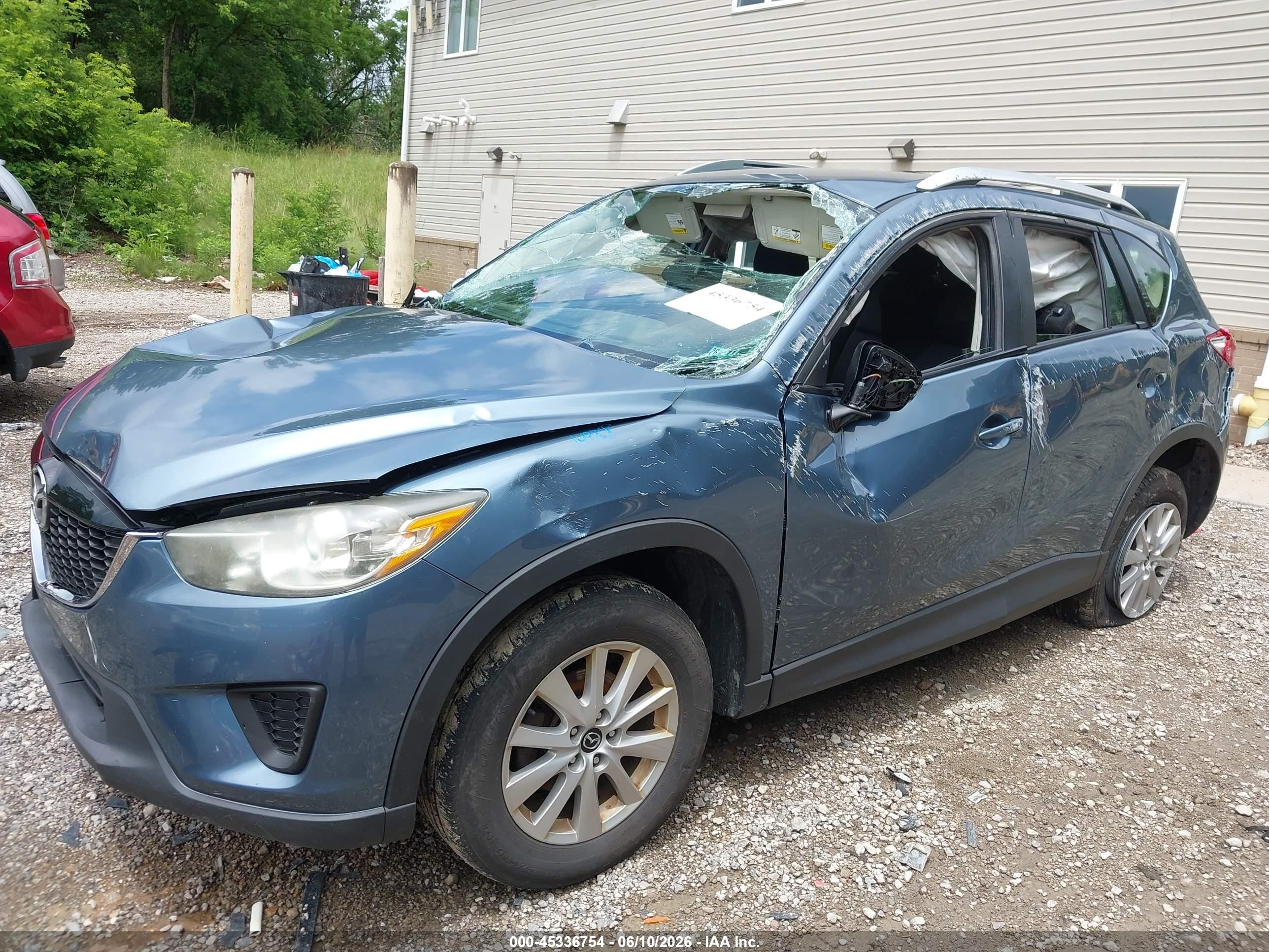 2014 Mazda Cx-5 Sport Blue vin: JM3KE4BE5E0422712