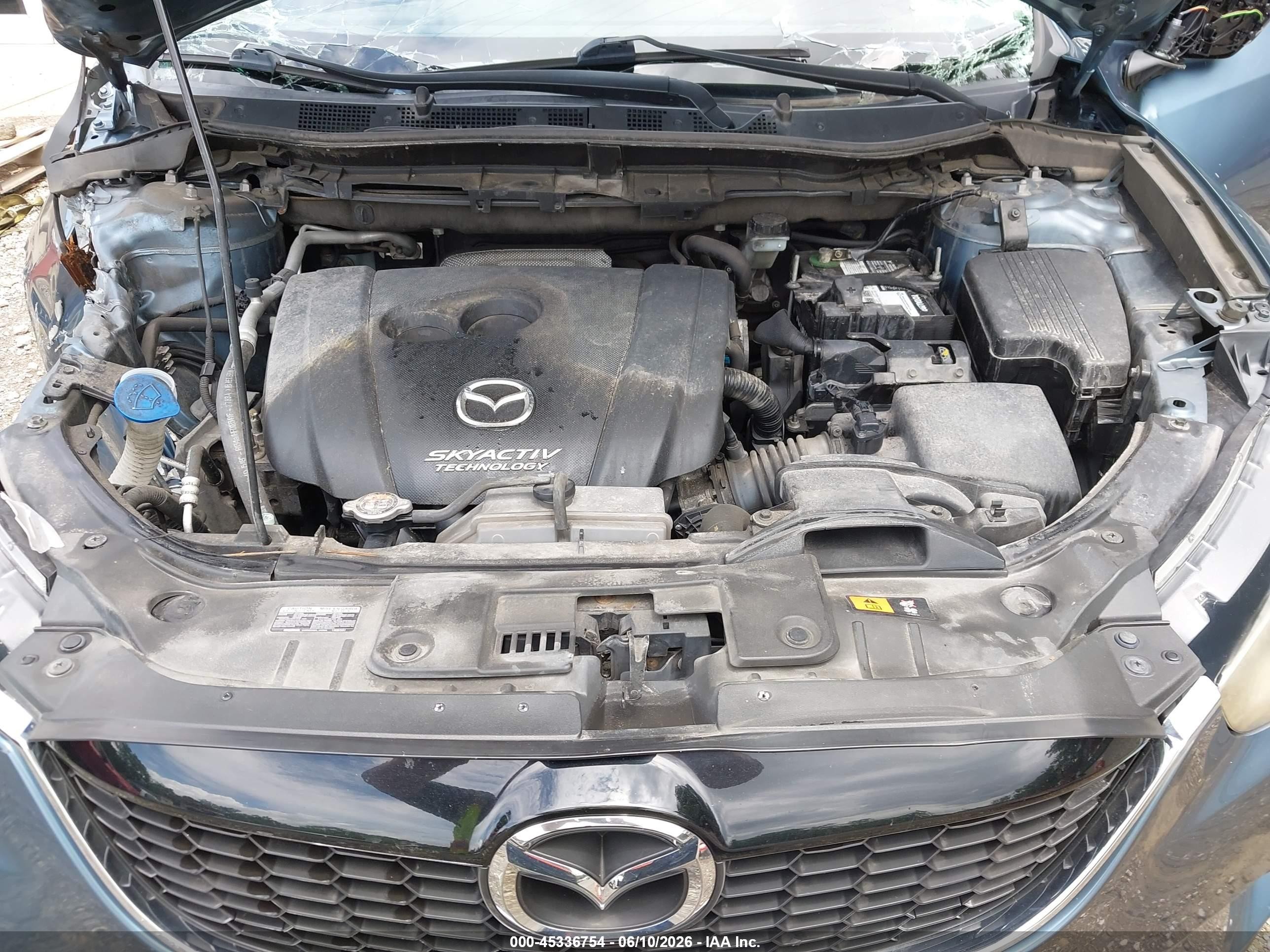 2014 Mazda Cx-5 Sport Blue vin: JM3KE4BE5E0422712