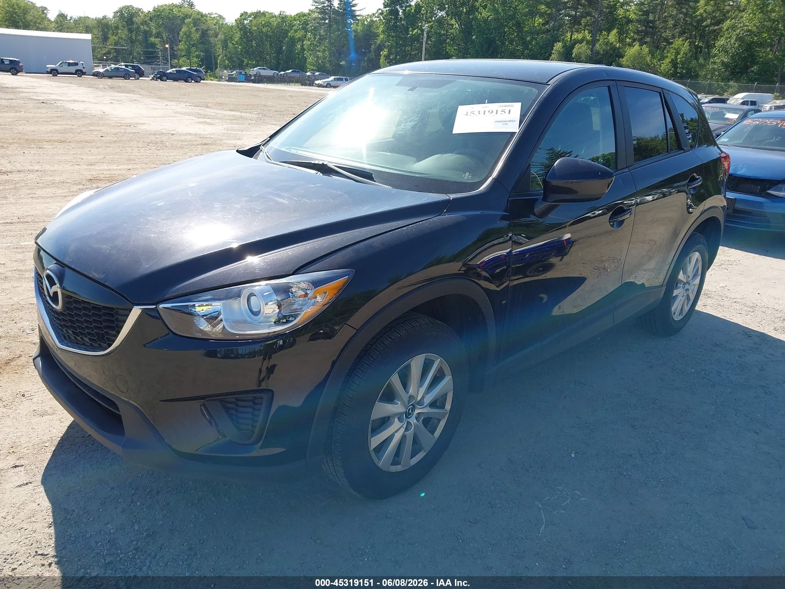 2013 Mazda Cx-5 Sport Black vin: JM3KE4BE6D0100935