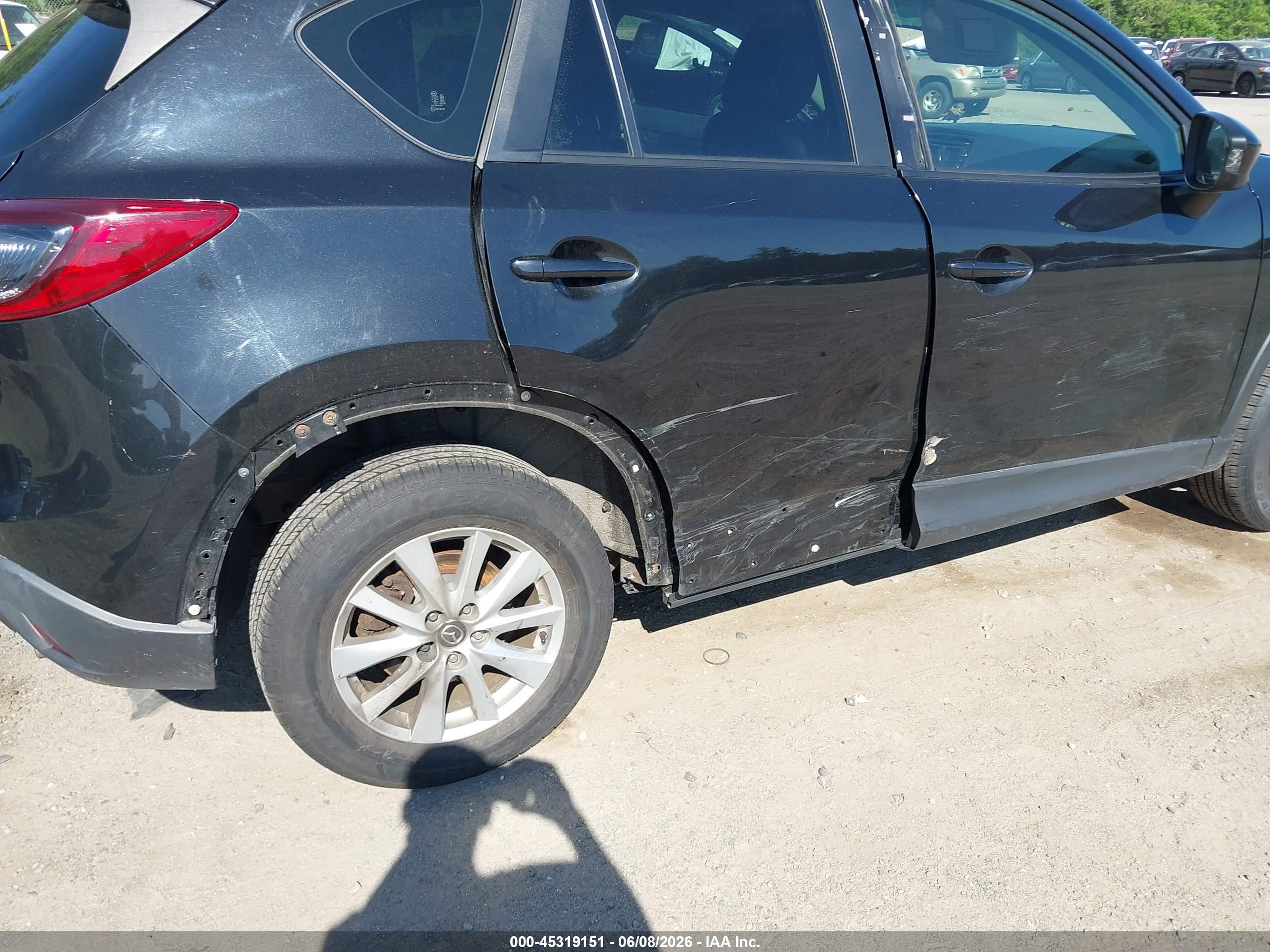 2013 Mazda Cx-5 Sport Black vin: JM3KE4BE6D0100935