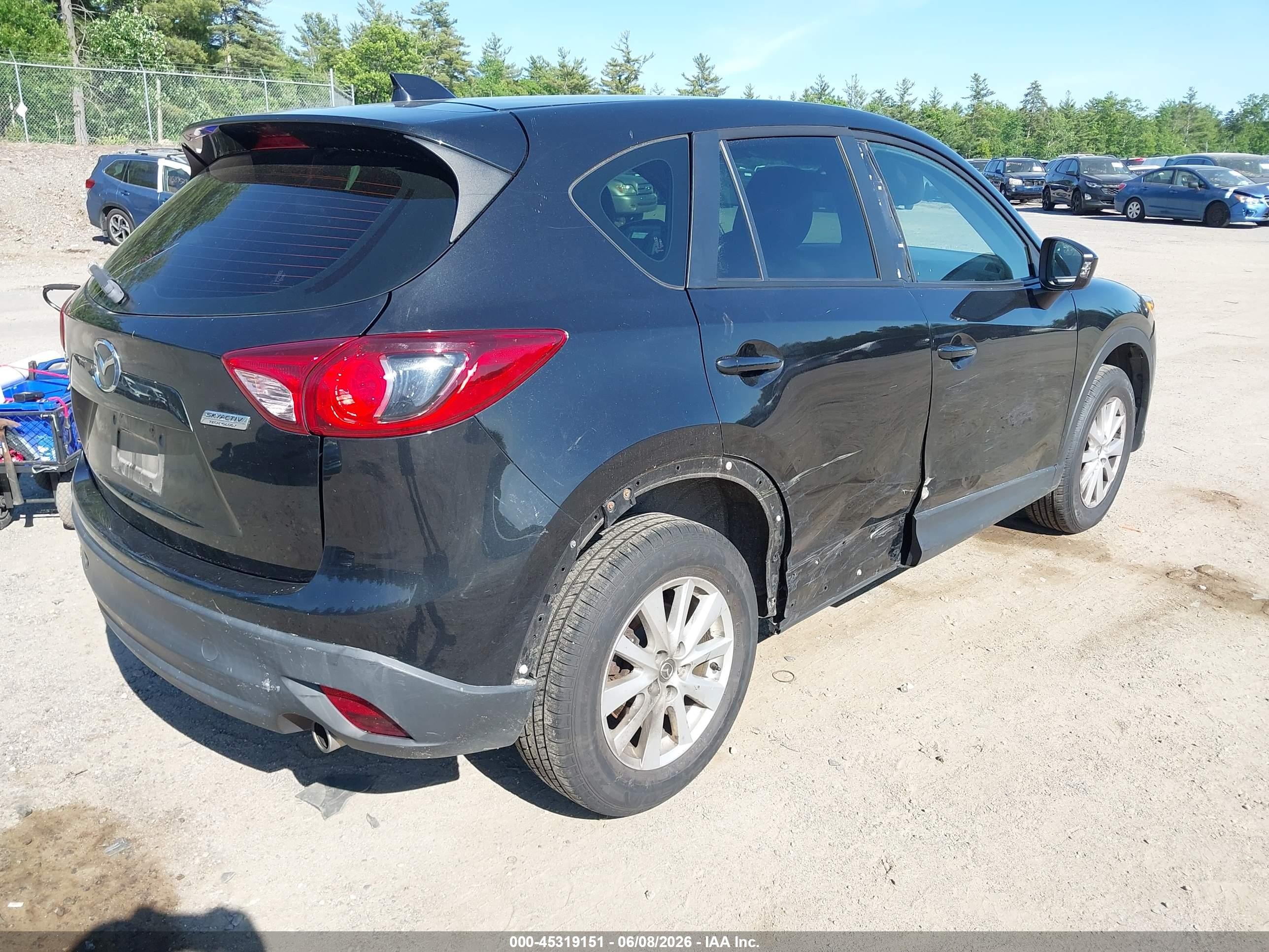 2013 Mazda Cx-5 Sport Black vin: JM3KE4BE6D0100935