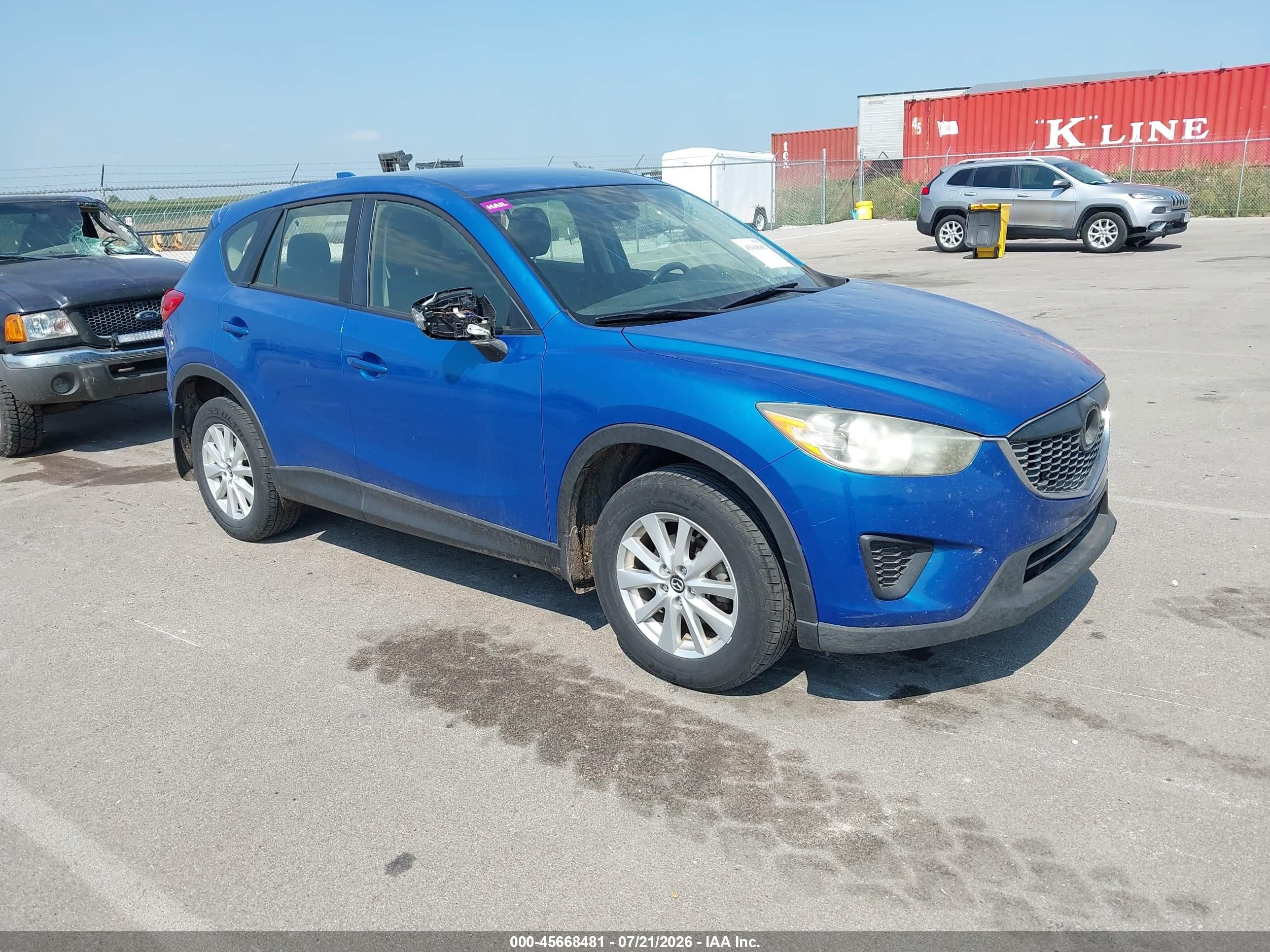 2013 Mazda Cx-5 Sport Blue vin: JM3KE4BE6D0134468