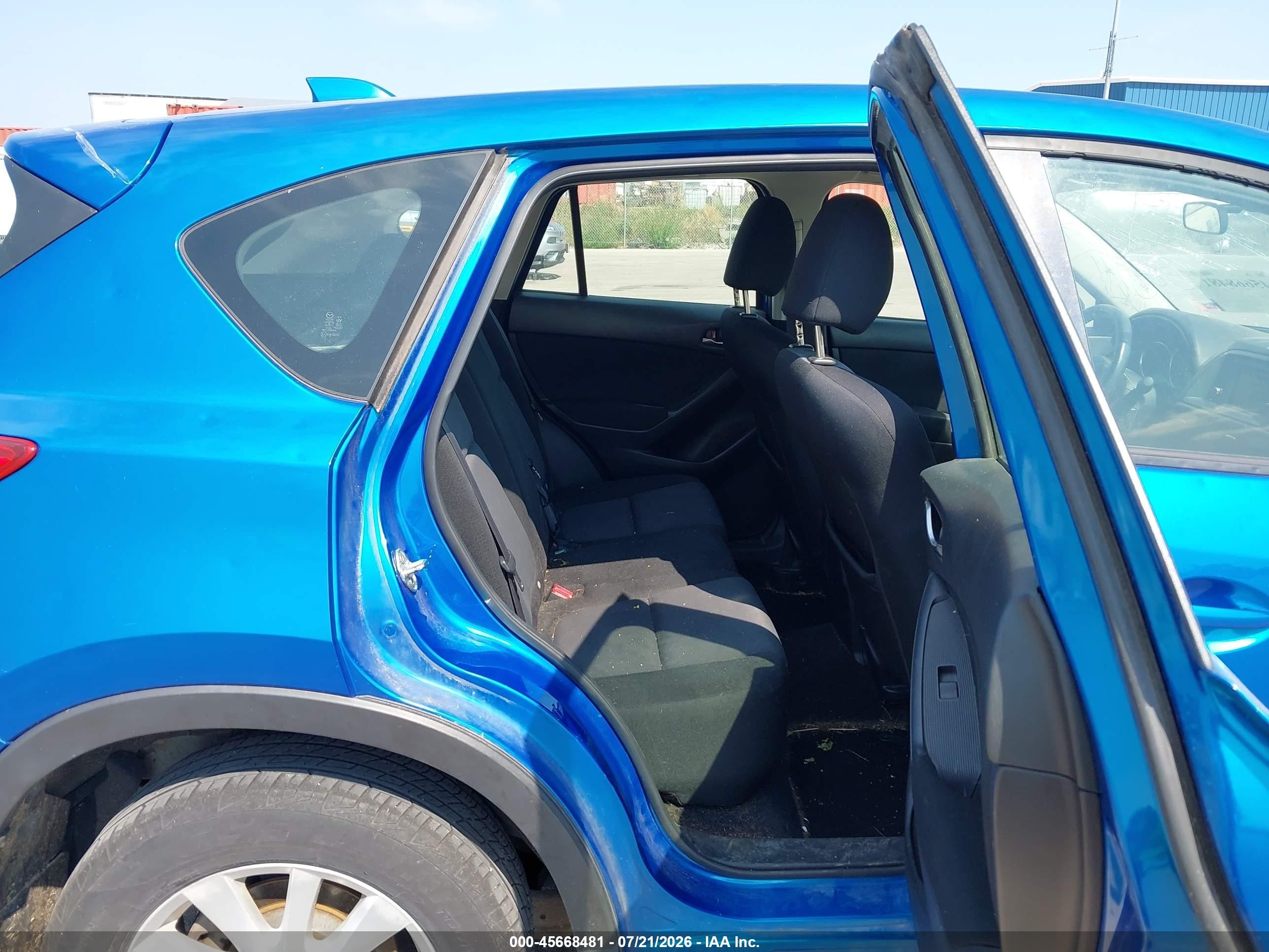 2013 Mazda Cx-5 Sport Blue vin: JM3KE4BE6D0134468