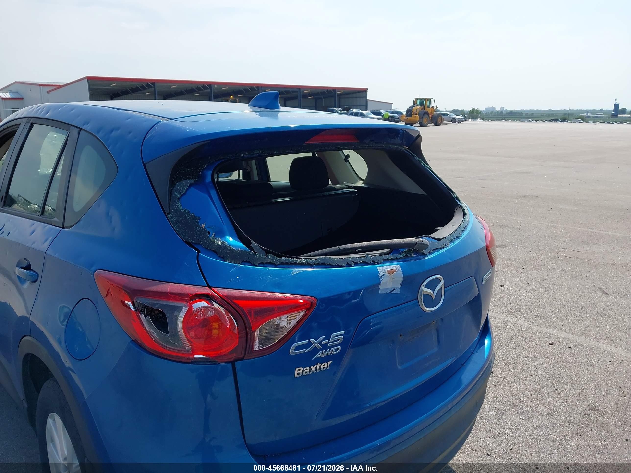 2013 Mazda Cx-5 Sport Blue vin: JM3KE4BE6D0134468