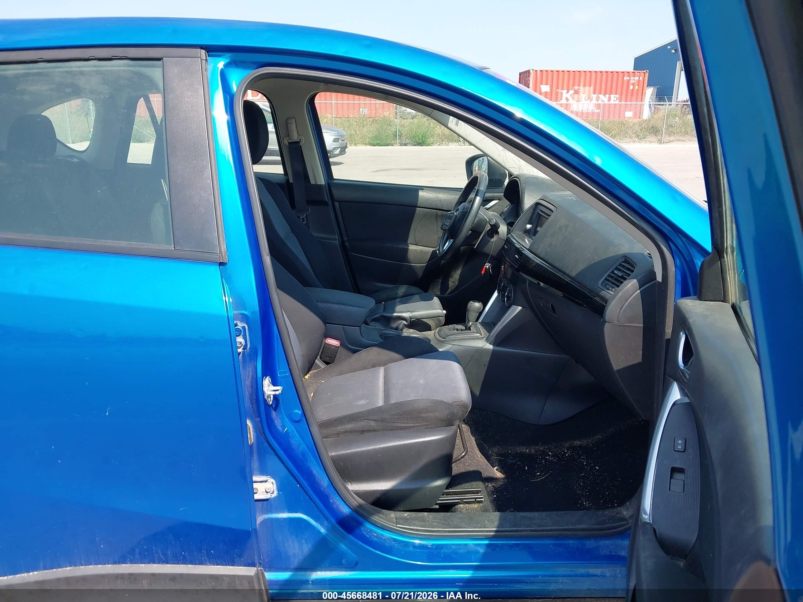 2013 Mazda Cx-5 Sport Blue vin: JM3KE4BE6D0134468