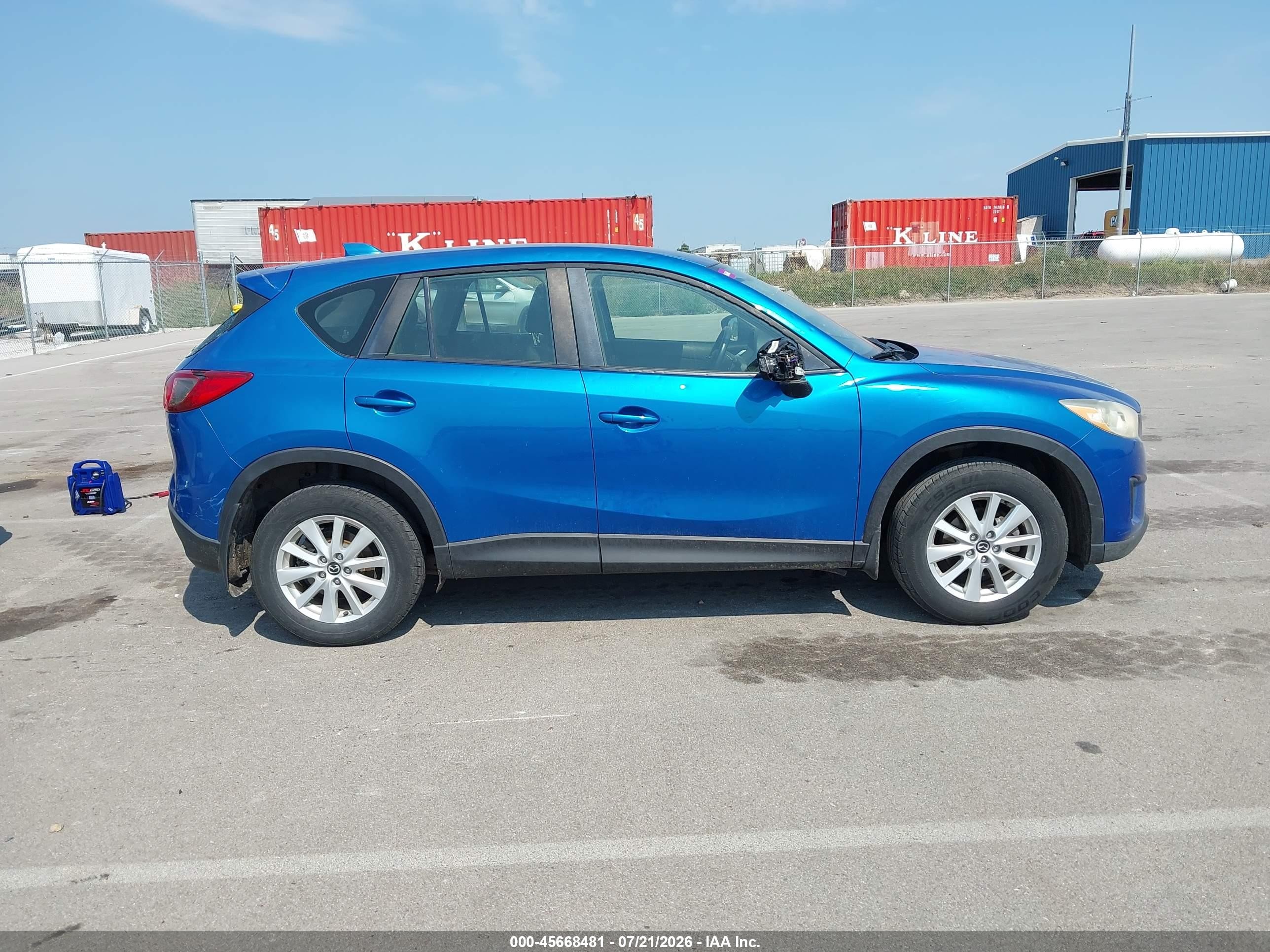 2013 Mazda Cx-5 Sport Blue vin: JM3KE4BE6D0134468
