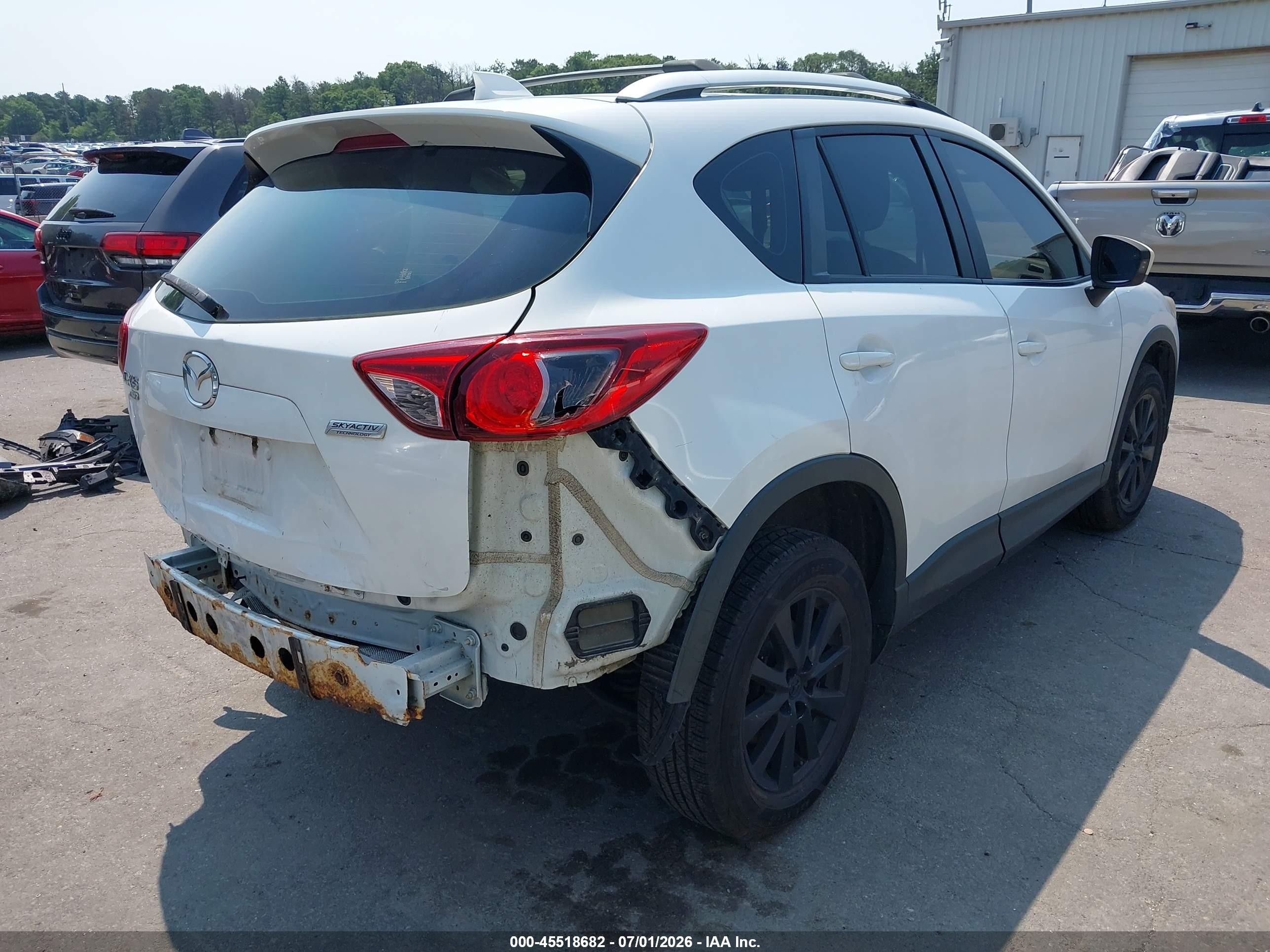 2013 Mazda Cx-5 Sport White vin: JM3KE4BE7D0141459