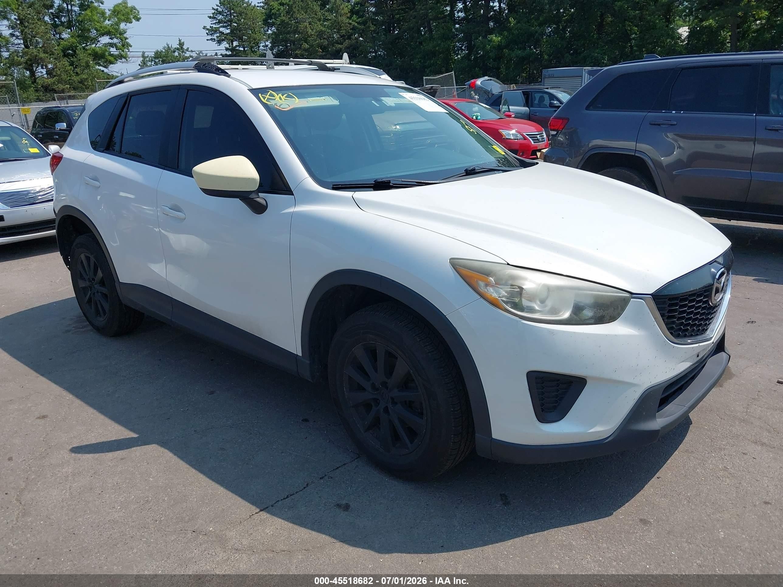 2013 Mazda Cx-5 Sport White vin: JM3KE4BE7D0141459