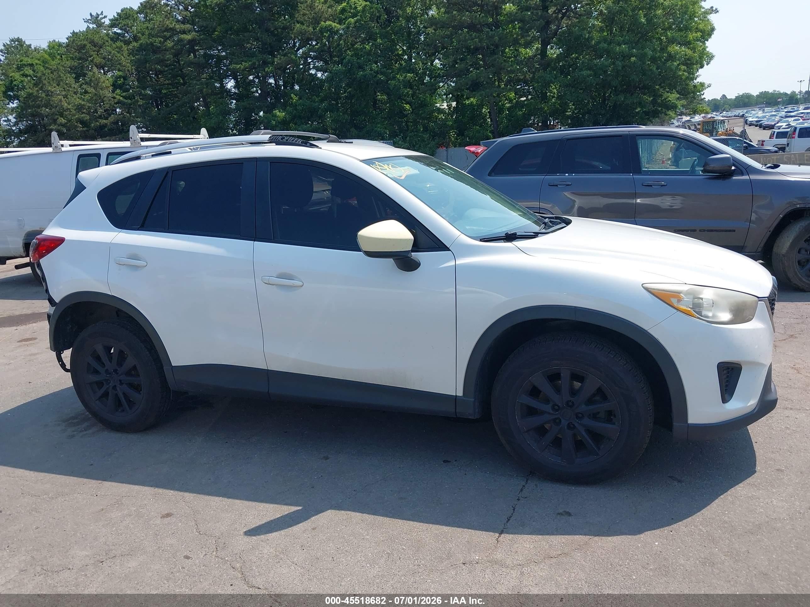 2013 Mazda Cx-5 Sport White vin: JM3KE4BE7D0141459