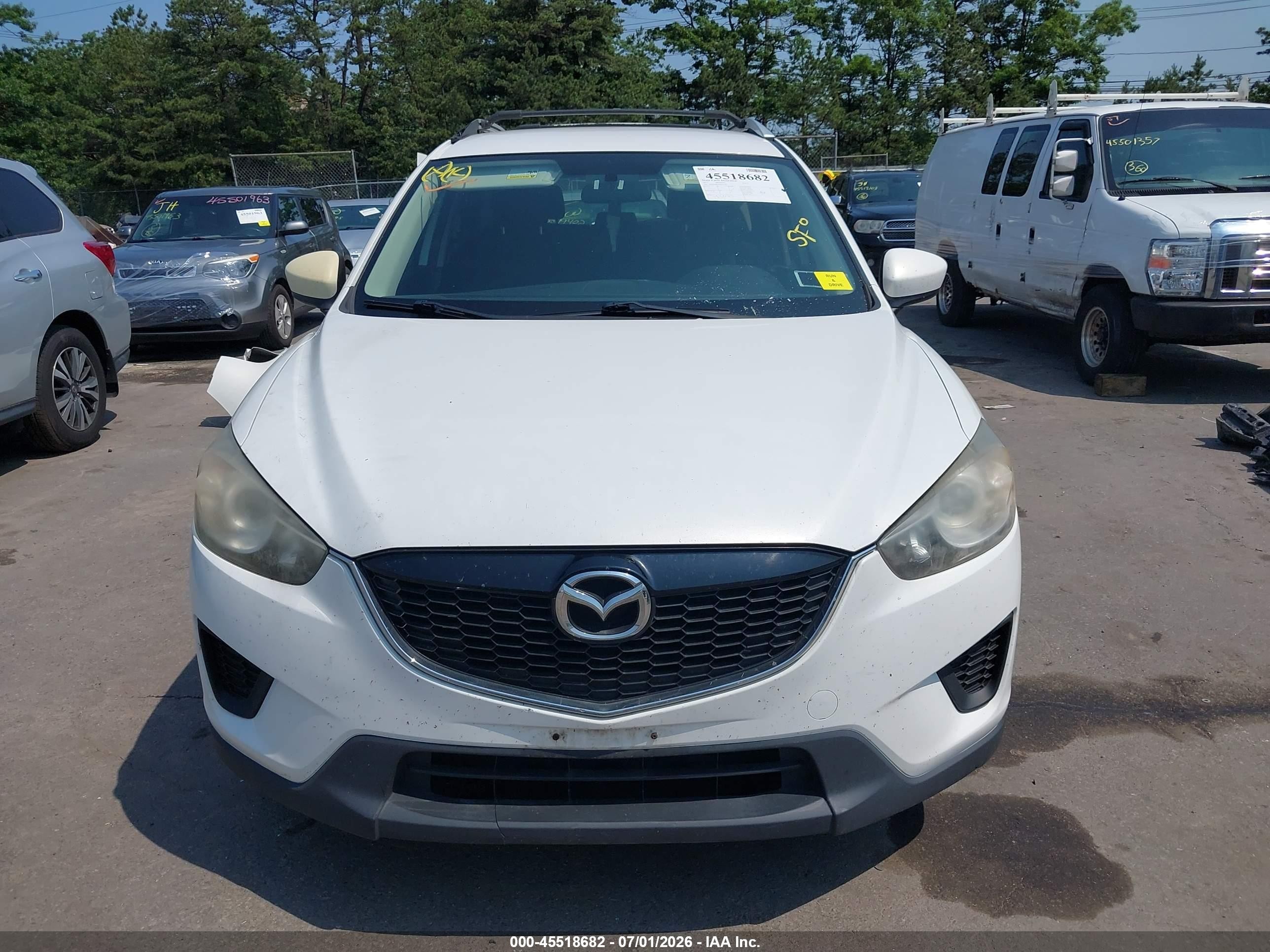 2013 Mazda Cx-5 Sport White vin: JM3KE4BE7D0141459