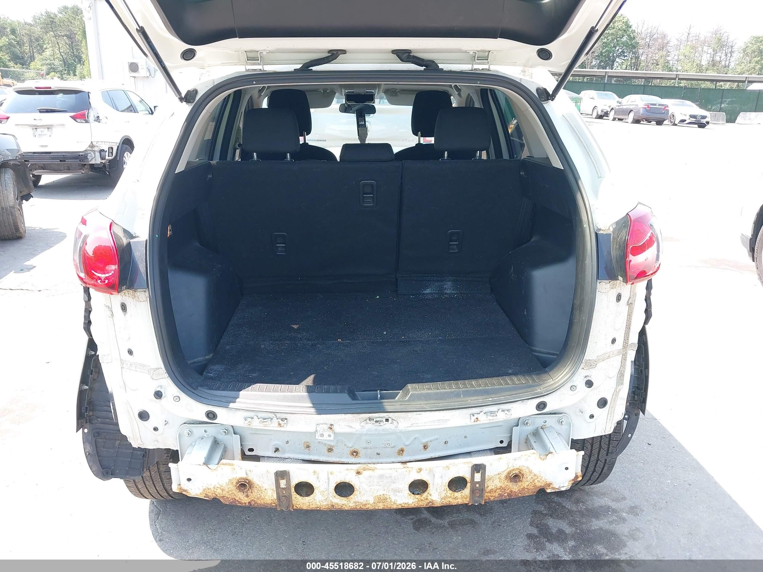 2013 Mazda Cx-5 Sport White vin: JM3KE4BE7D0141459