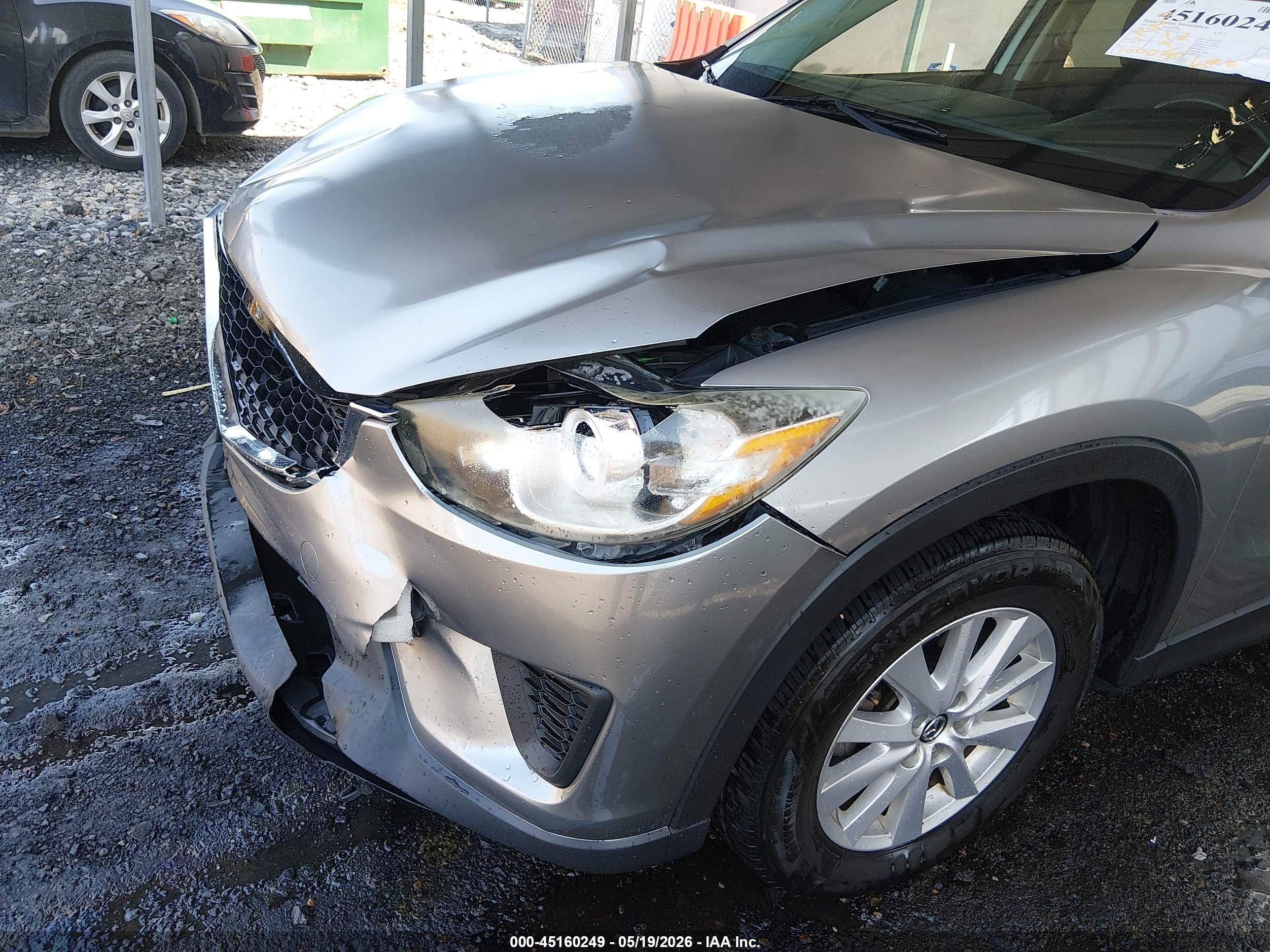 2013 Mazda Cx-5 Sport Gray vin: JM3KE4BE7D0149349