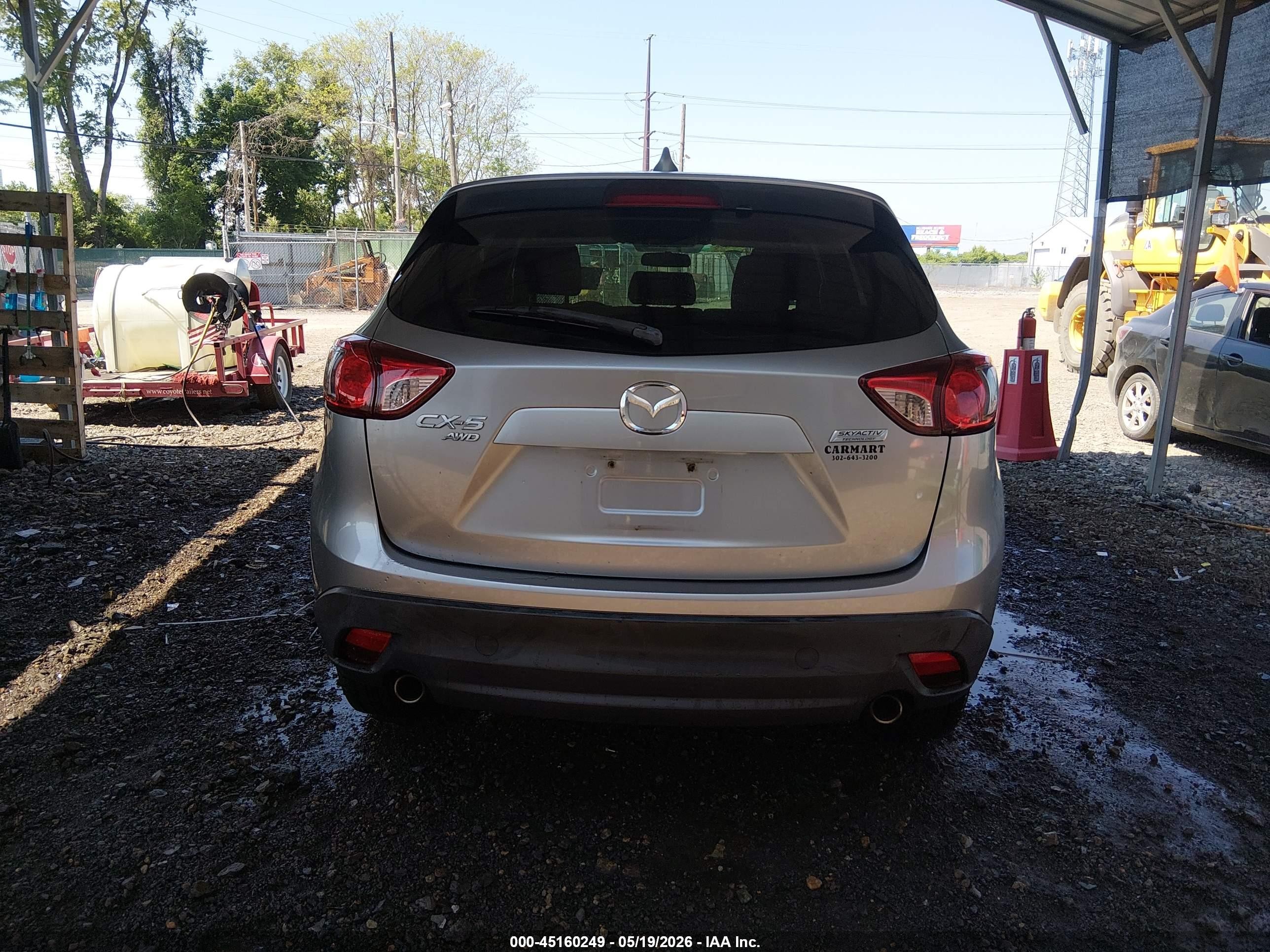2013 Mazda Cx-5 Sport Gray vin: JM3KE4BE7D0149349