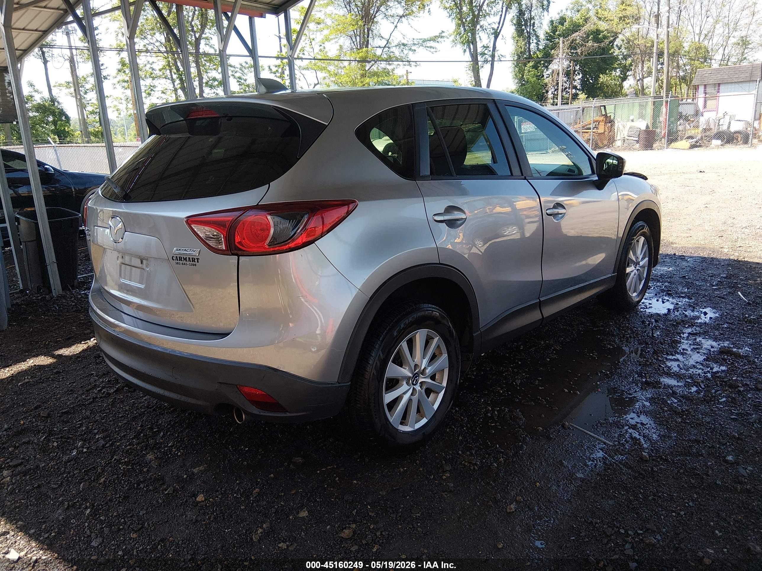 2013 Mazda Cx-5 Sport Gray vin: JM3KE4BE7D0149349