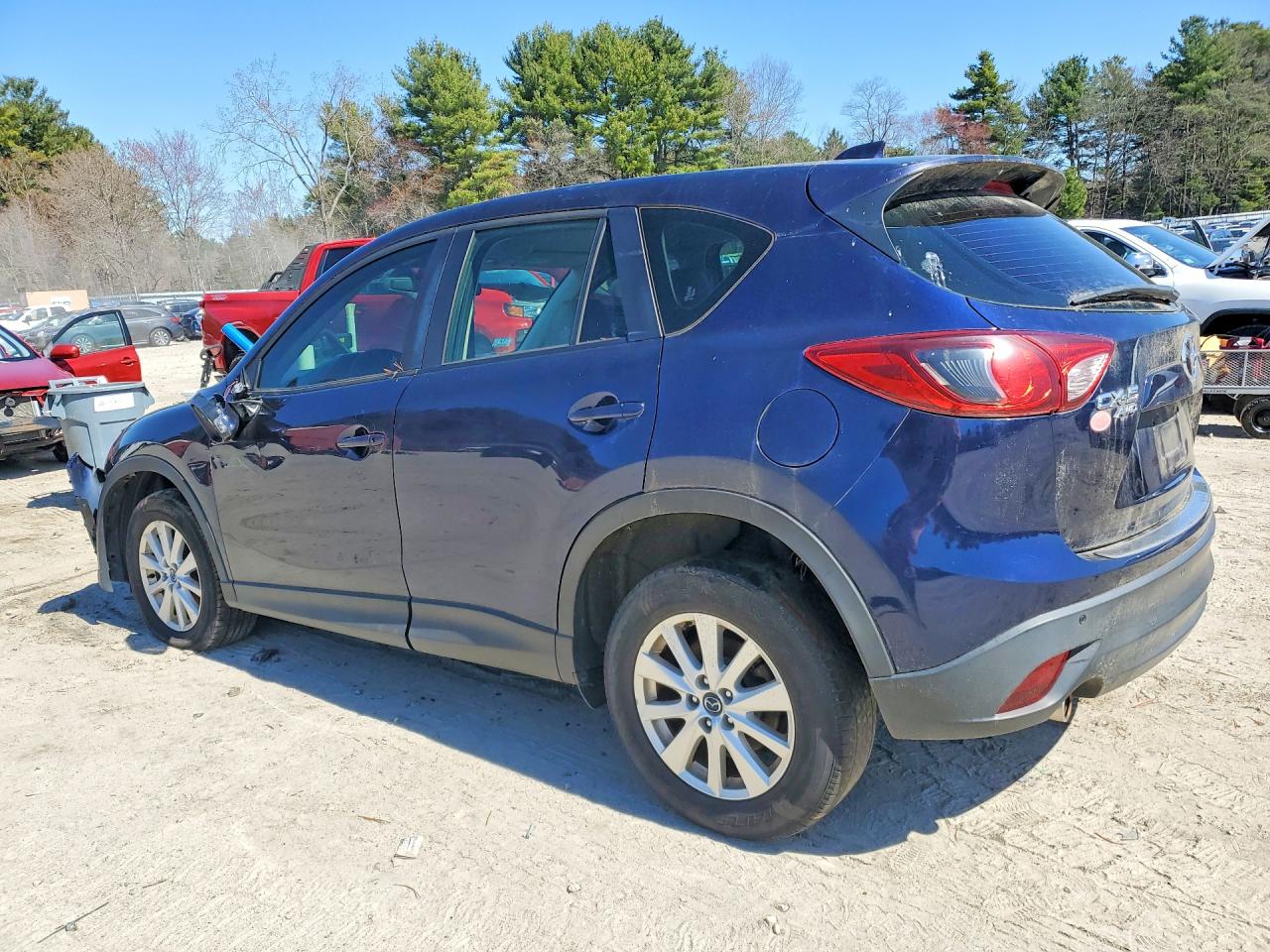 2014 Mazda Cx-5 Sport Blue vin: JM3KE4BE7E0301082