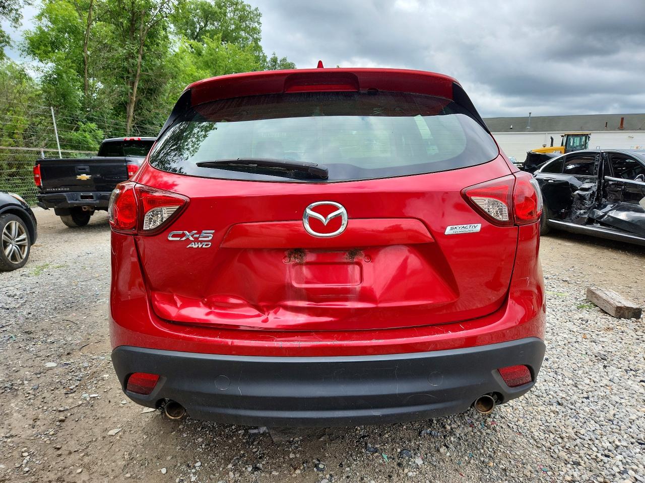 2014 Mazda Cx-5 Sport Red vin: JM3KE4BE7E0320781