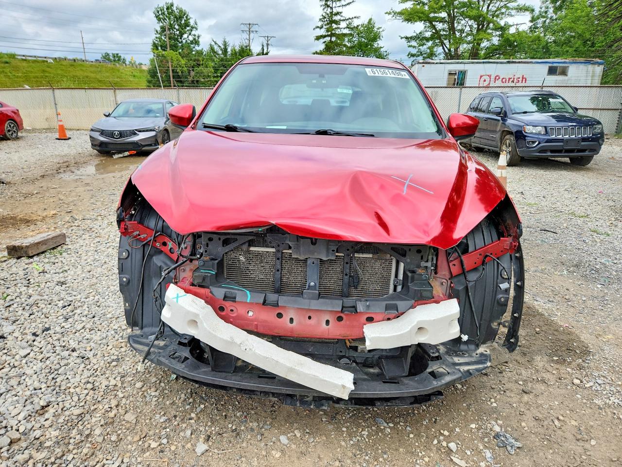 2014 Mazda Cx-5 Sport Red vin: JM3KE4BE7E0320781