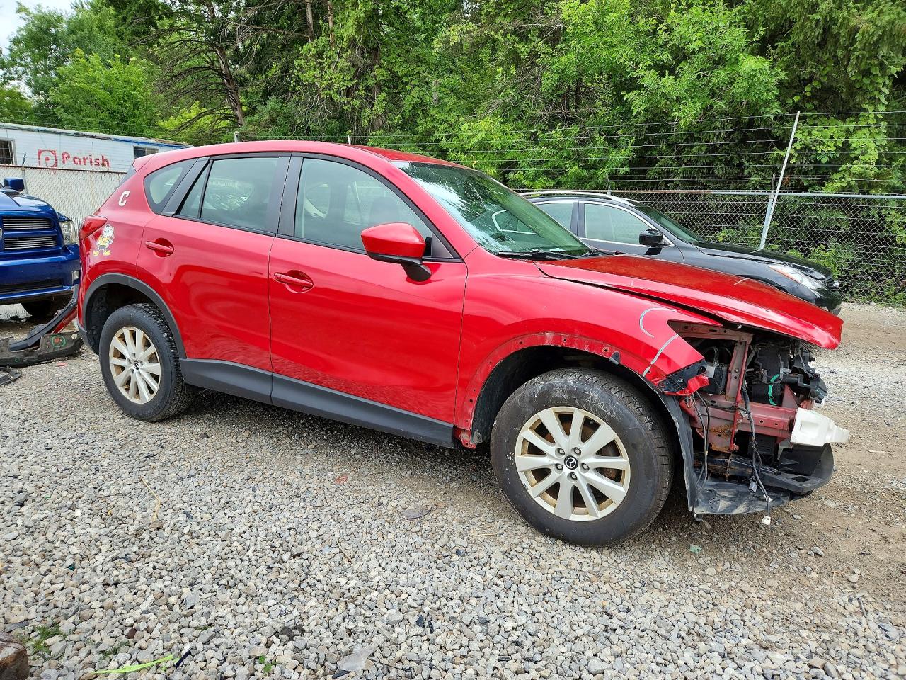 2014 Mazda Cx-5 Sport Red vin: JM3KE4BE7E0320781