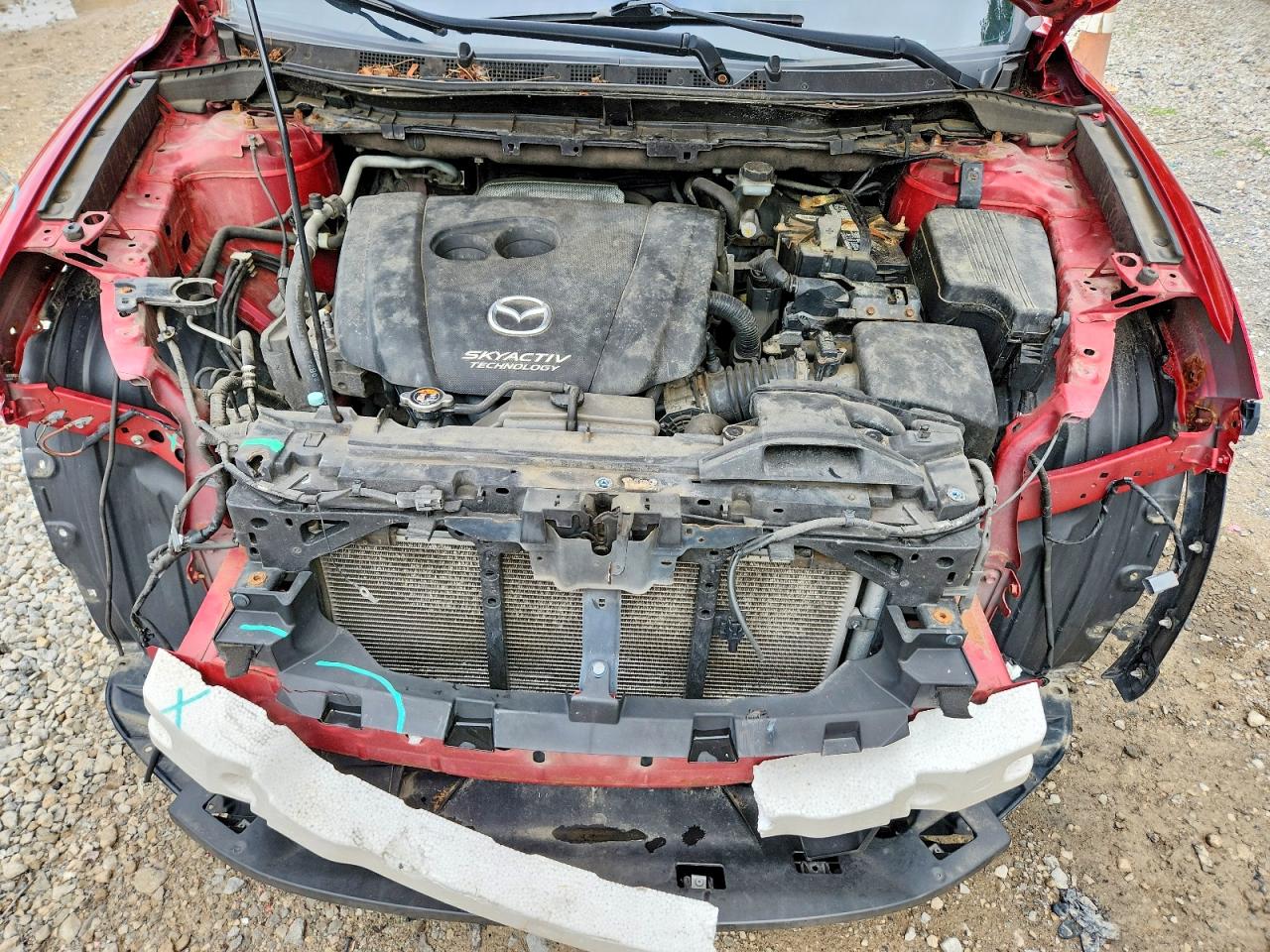 2014 Mazda Cx-5 Sport Red vin: JM3KE4BE7E0320781